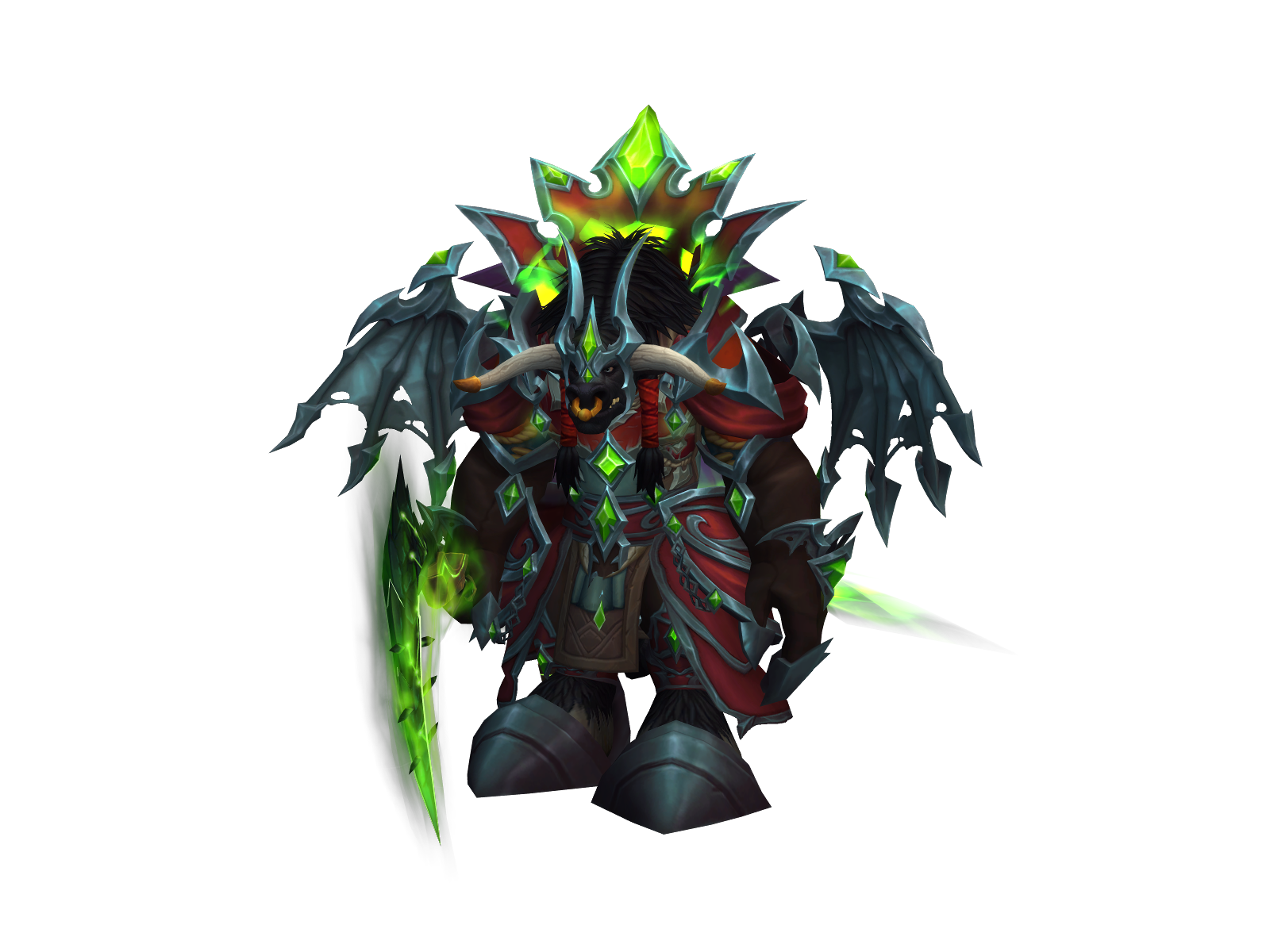 Hairybeauty 3D character render