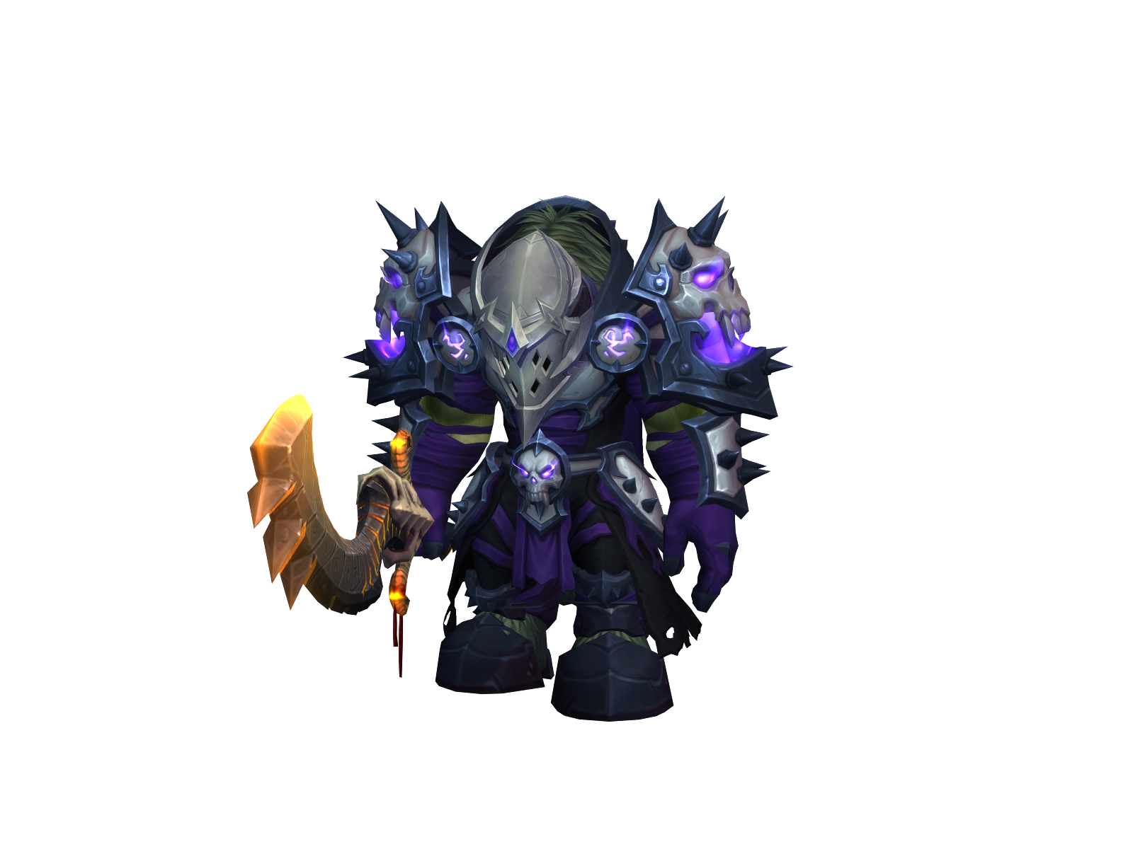 Baratrum 3D character render
