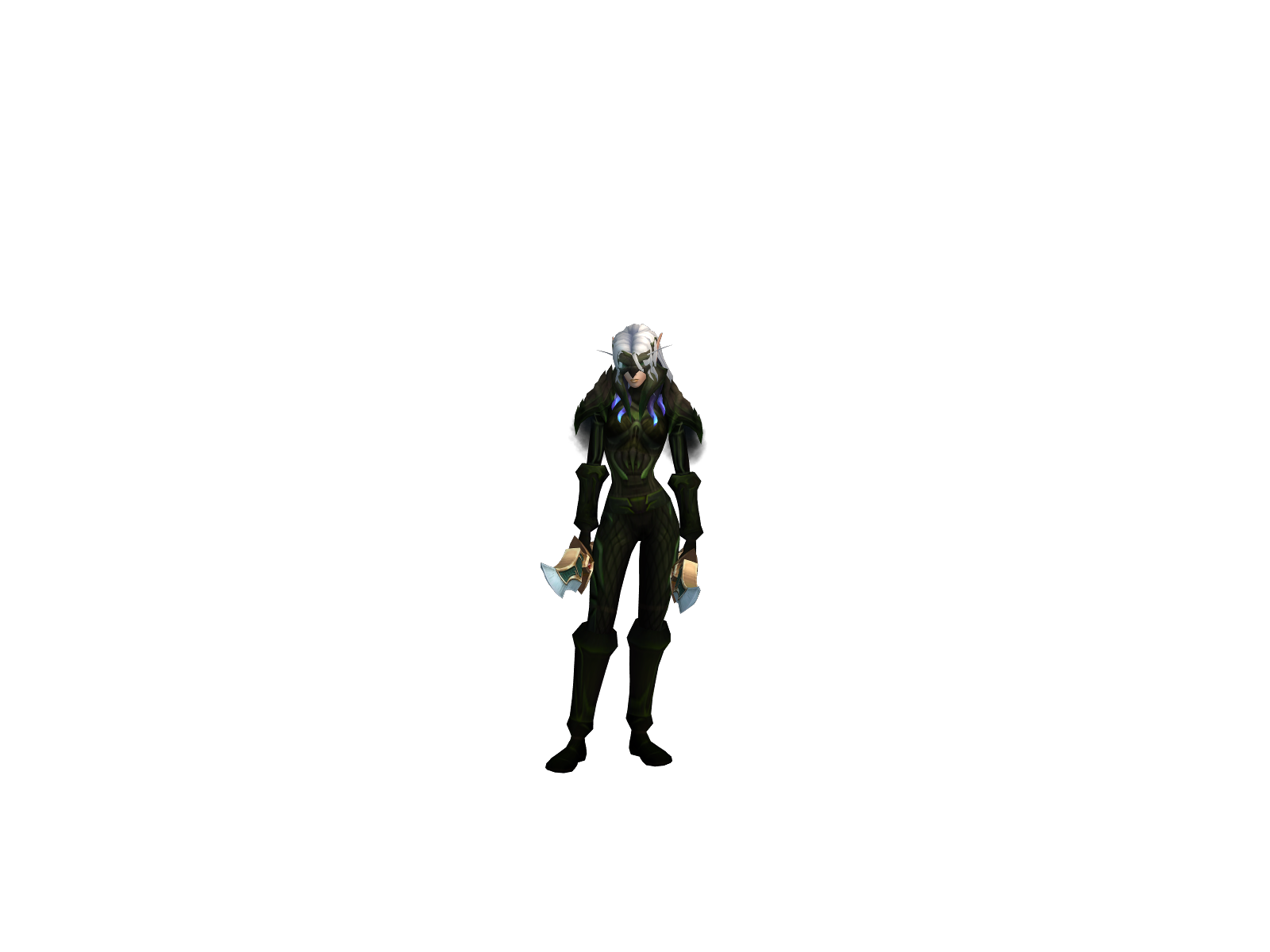 Catalys 3D character render