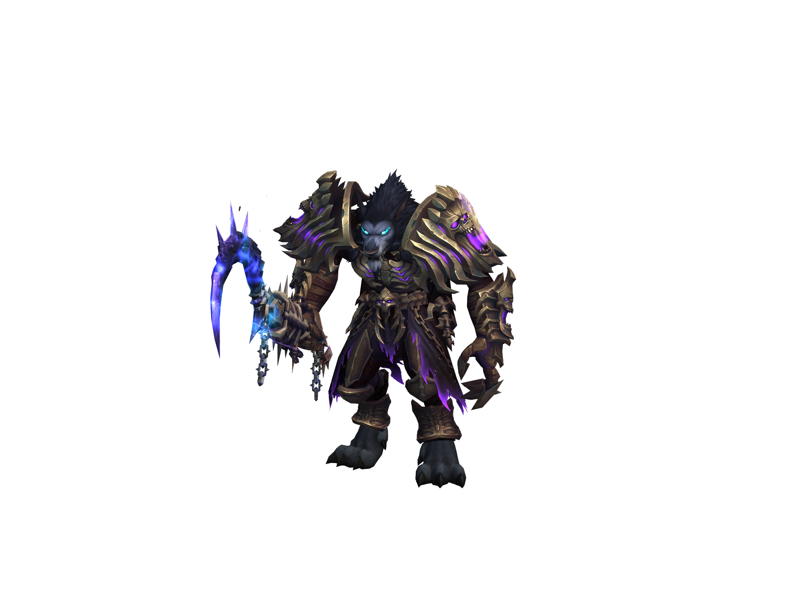 Dagrain 3D character render