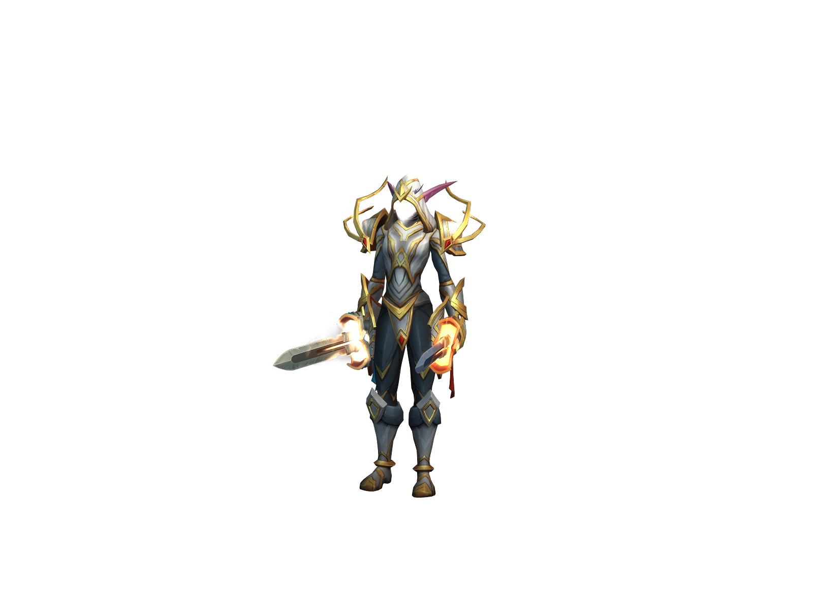 Nachtaria 3D character render