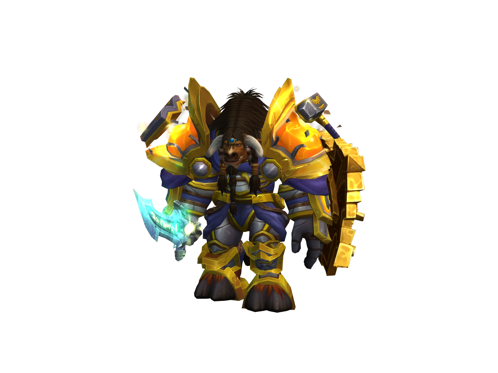 Buladin 3D character render