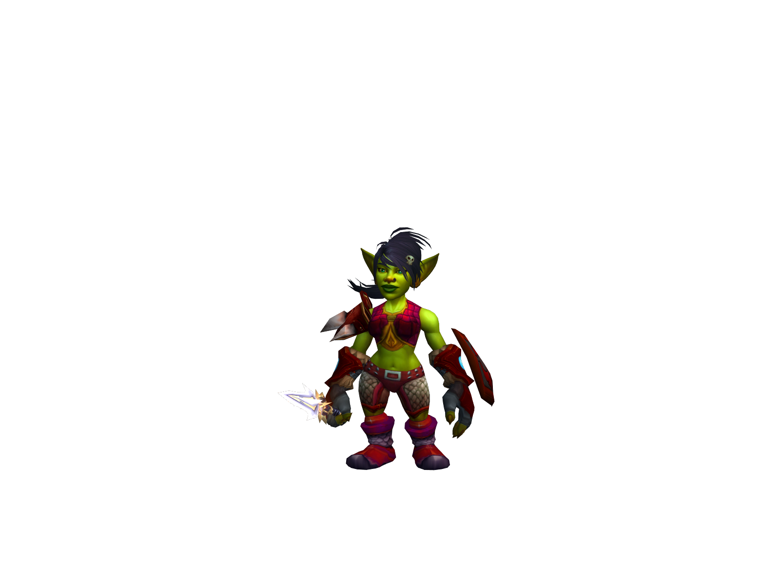 Lillyie 3D character render