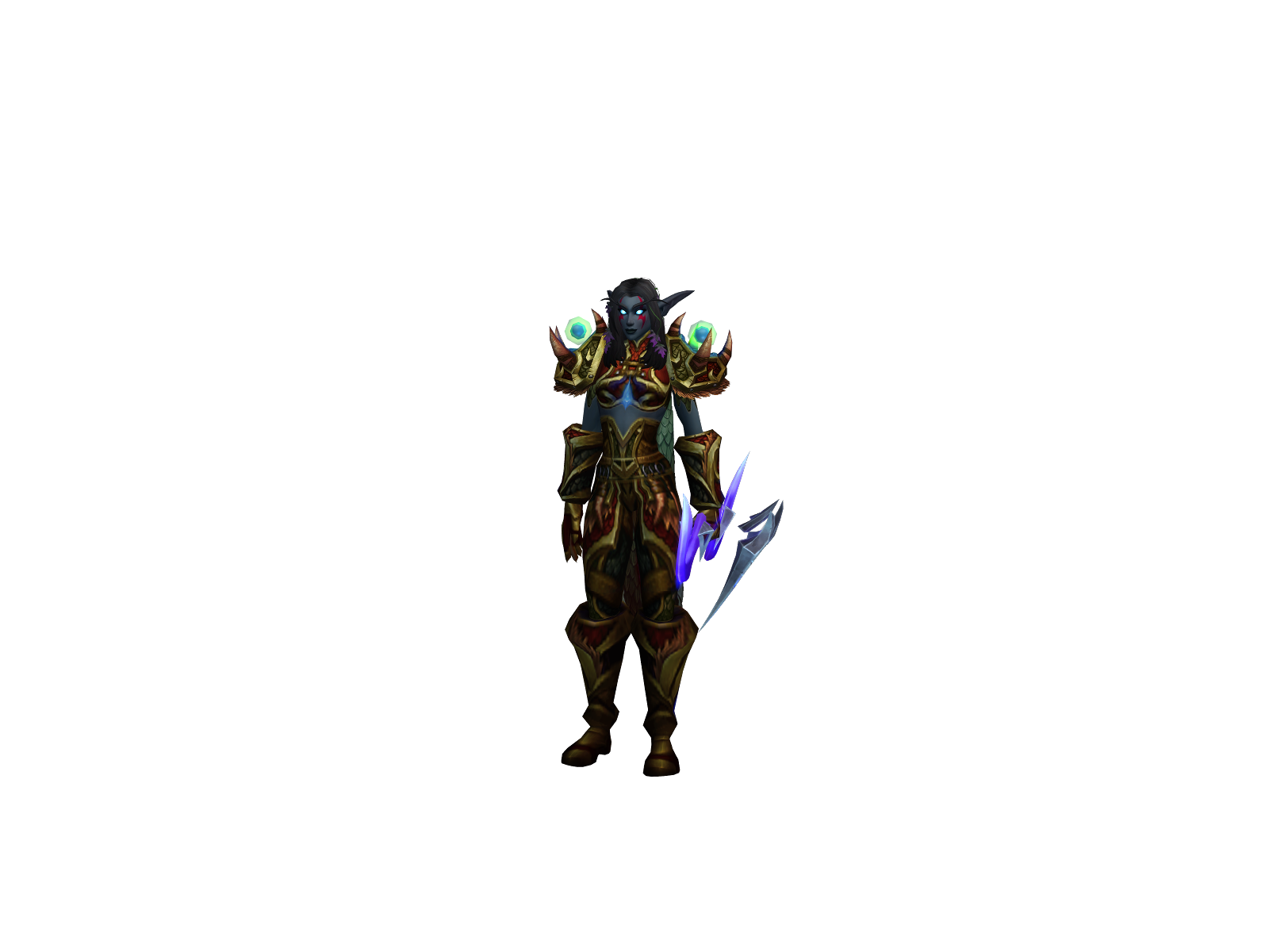 Âthen 3D character render