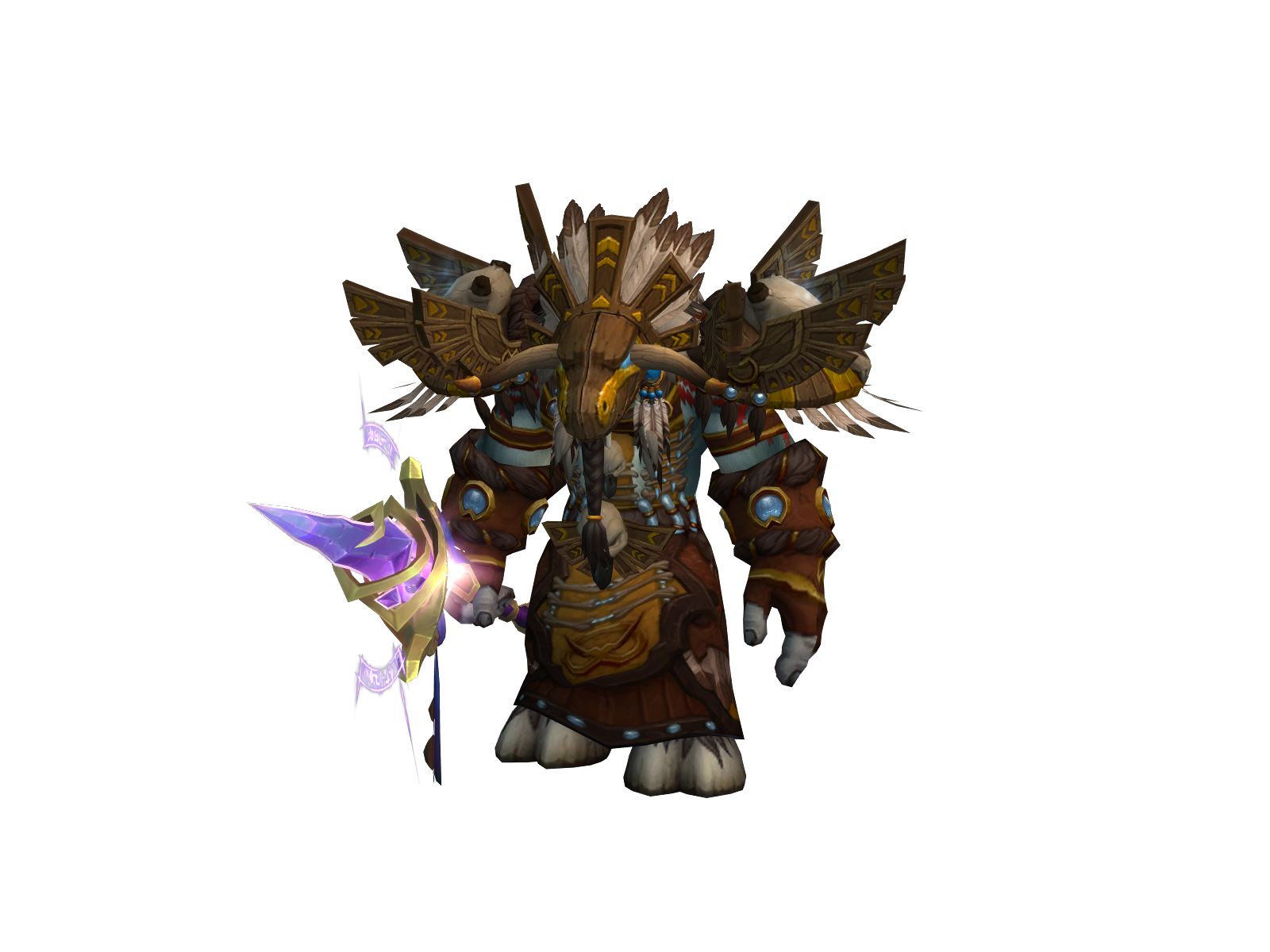 Évane 3D character render