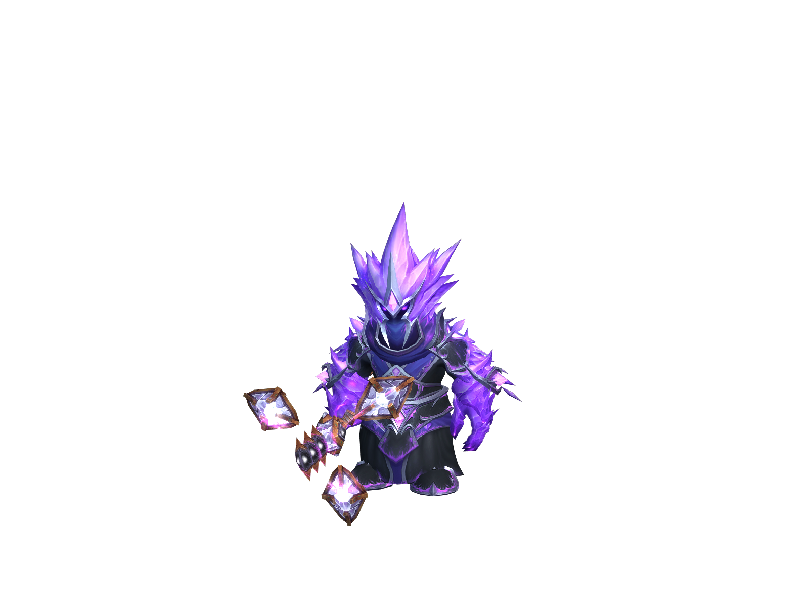 Xaryú 3D character render