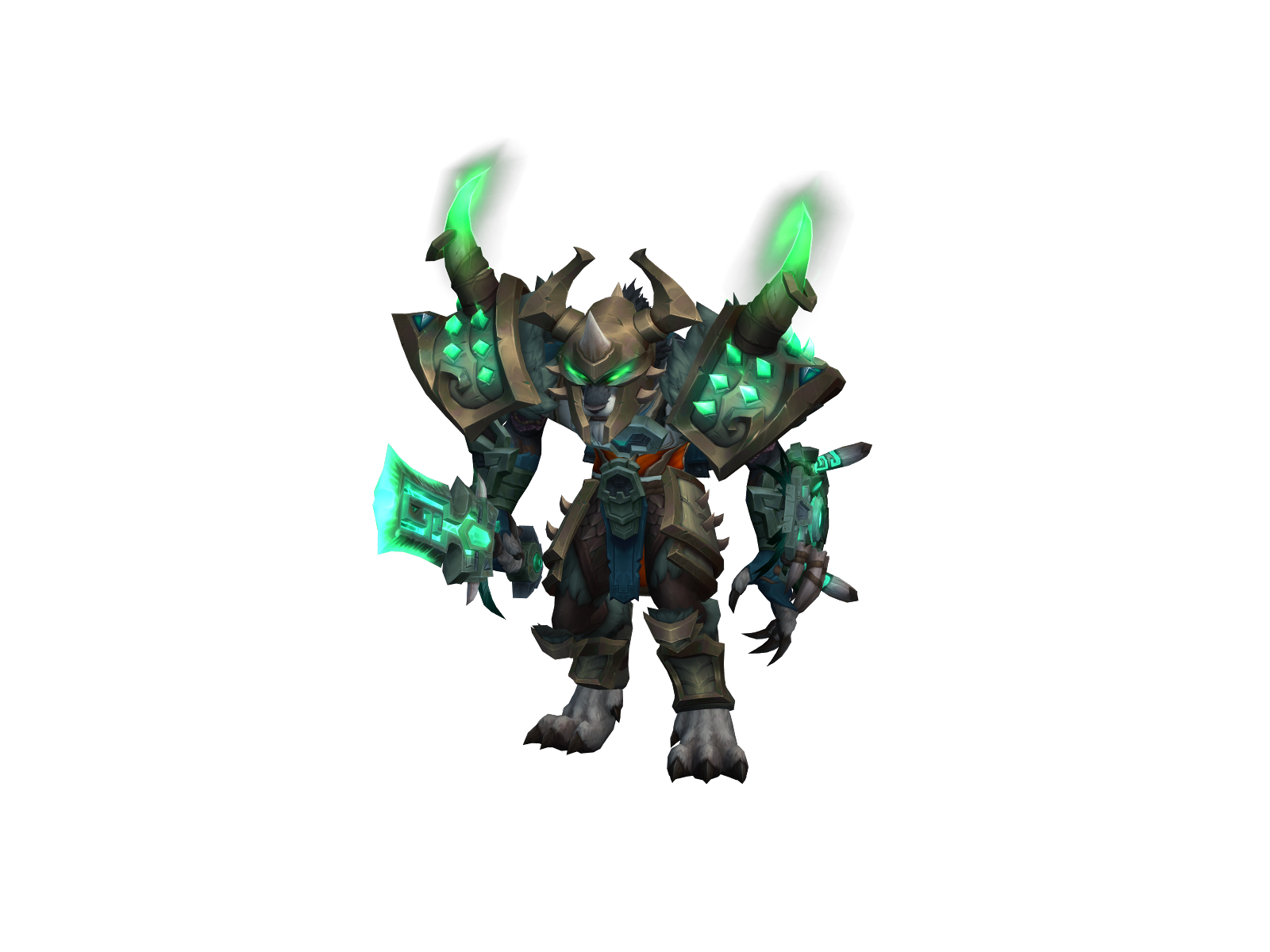 Etharedon 3D character render
