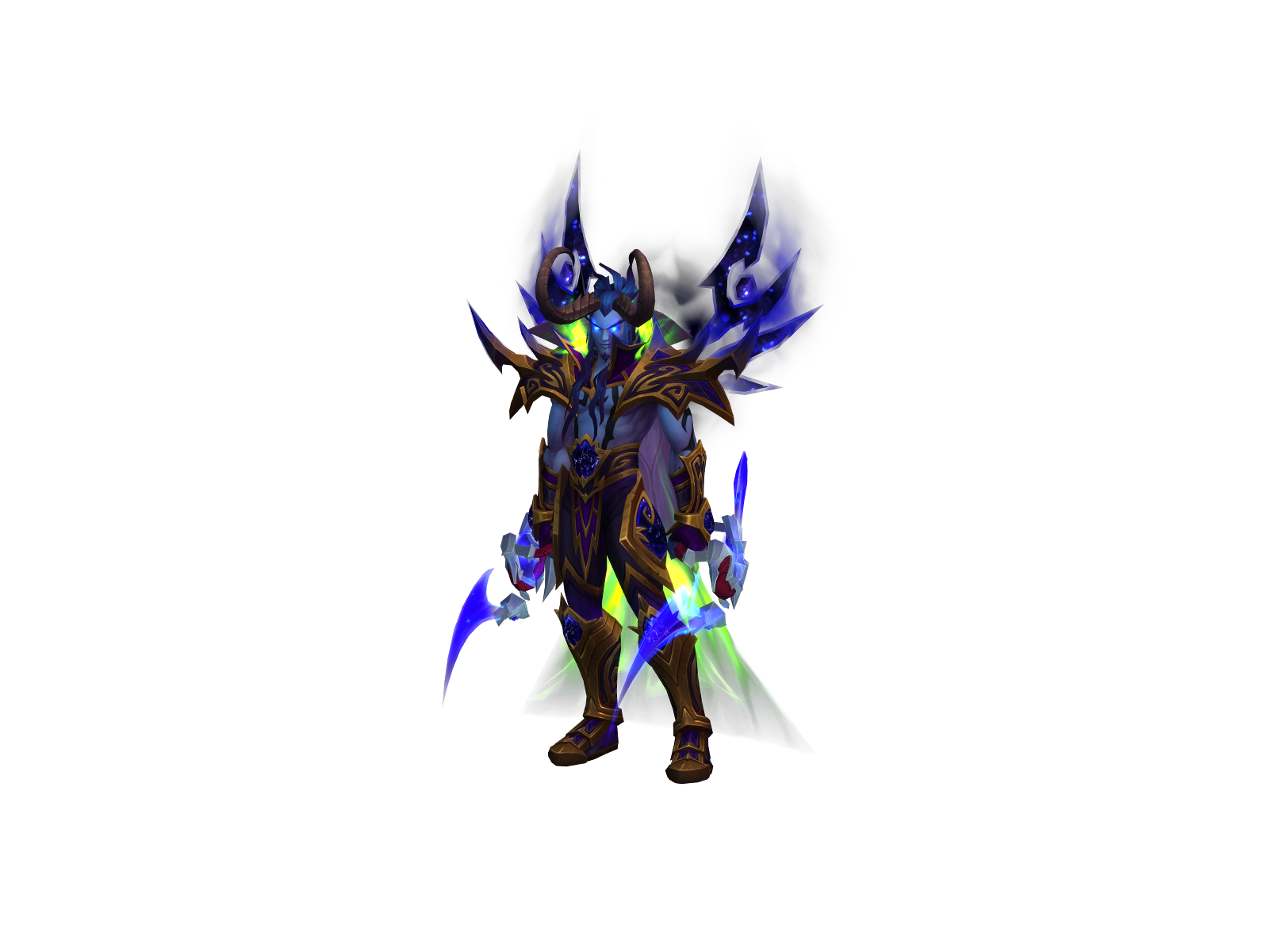 Skywing 3D character render
