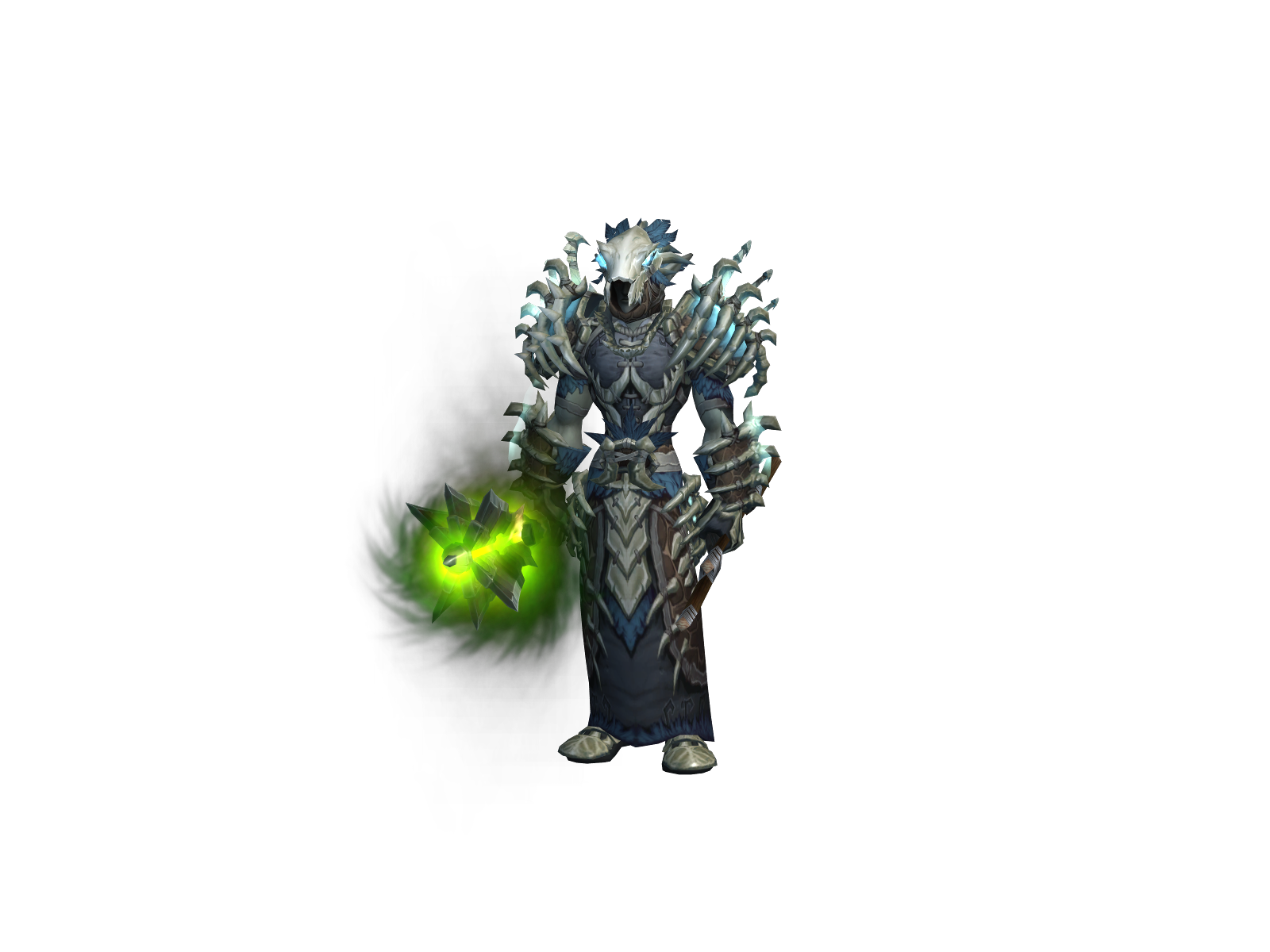 Shiveler 3D character render