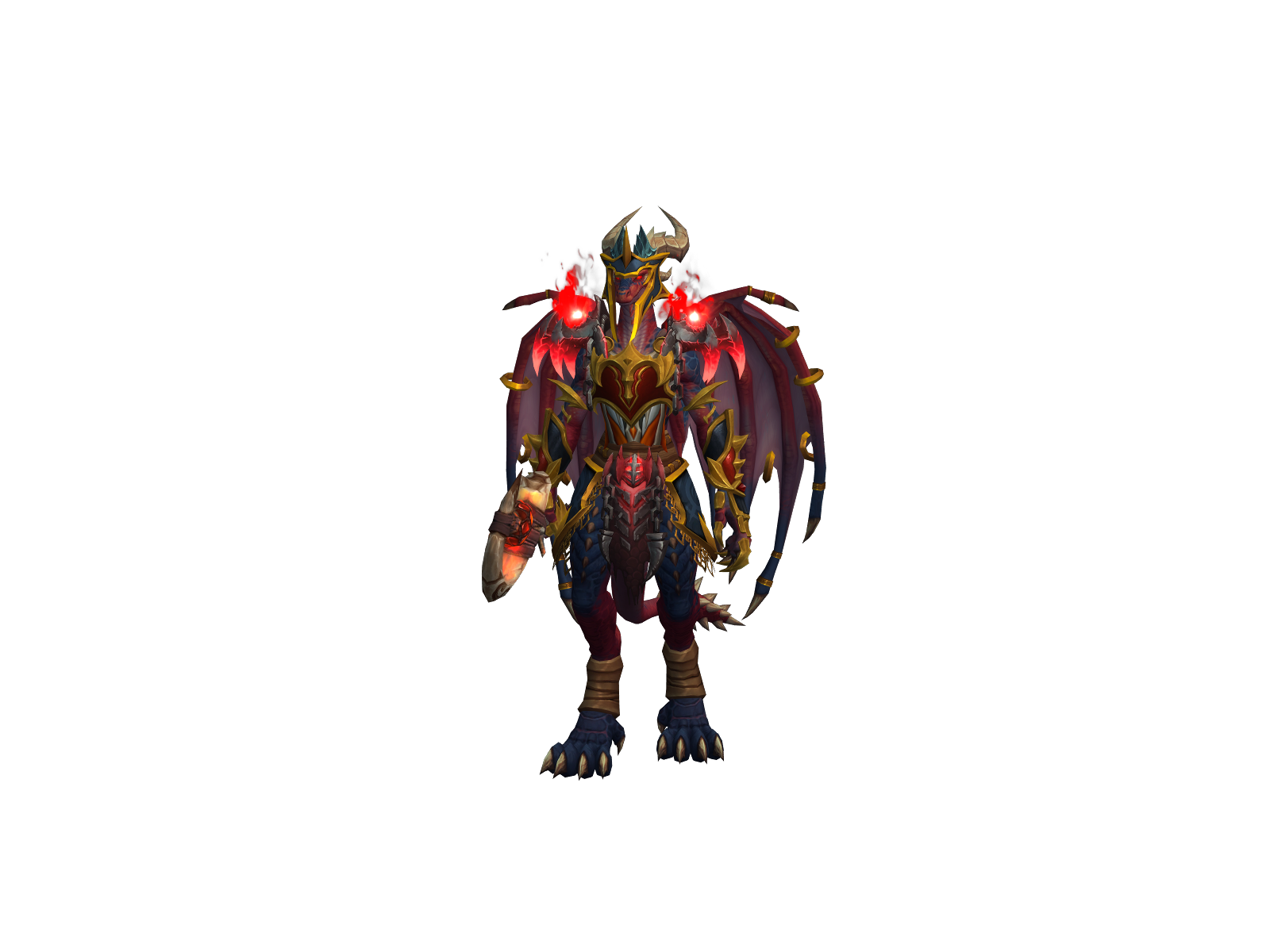 Dragen 3D character render