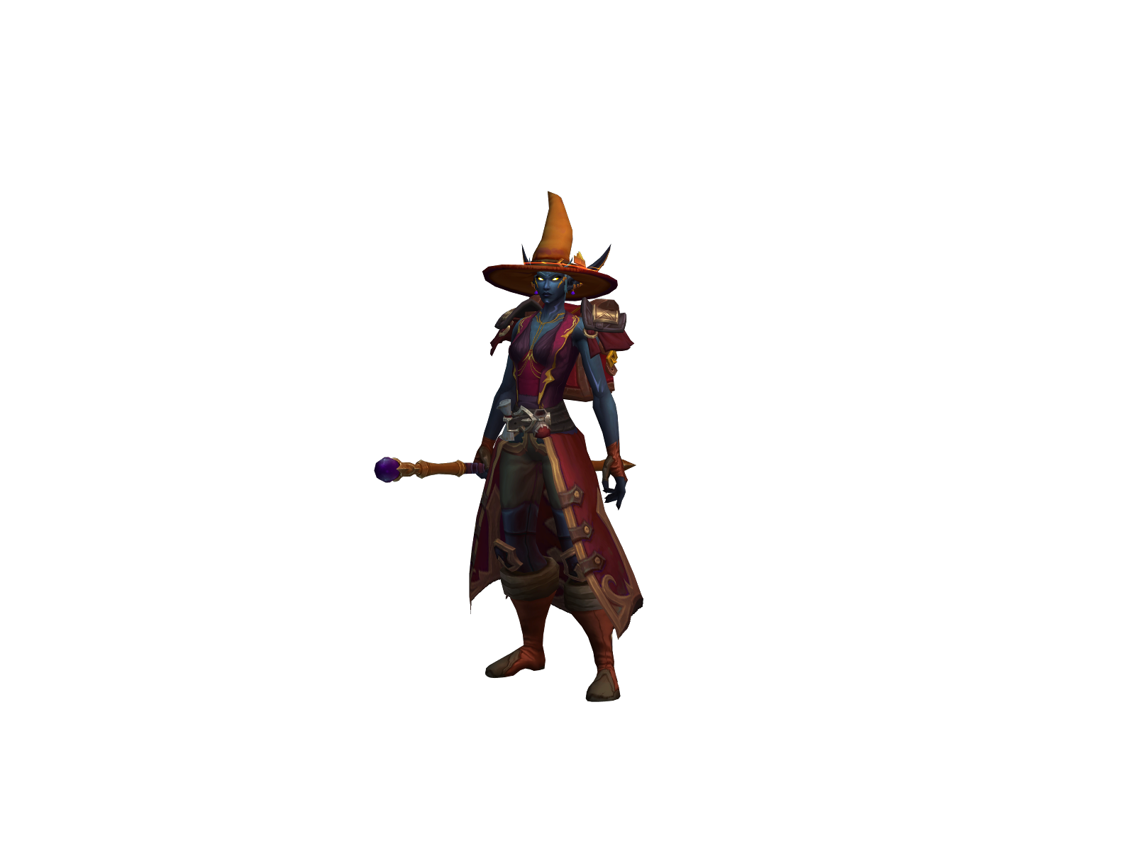 Becka 3D character render