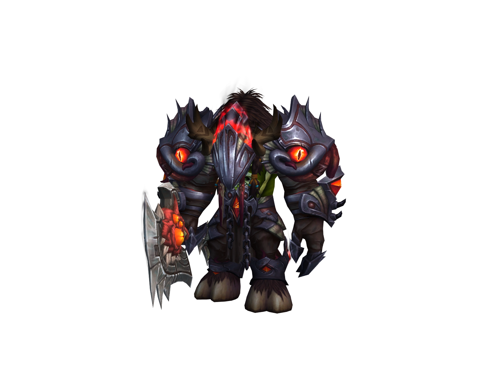 Dunkeleisen 3D character render