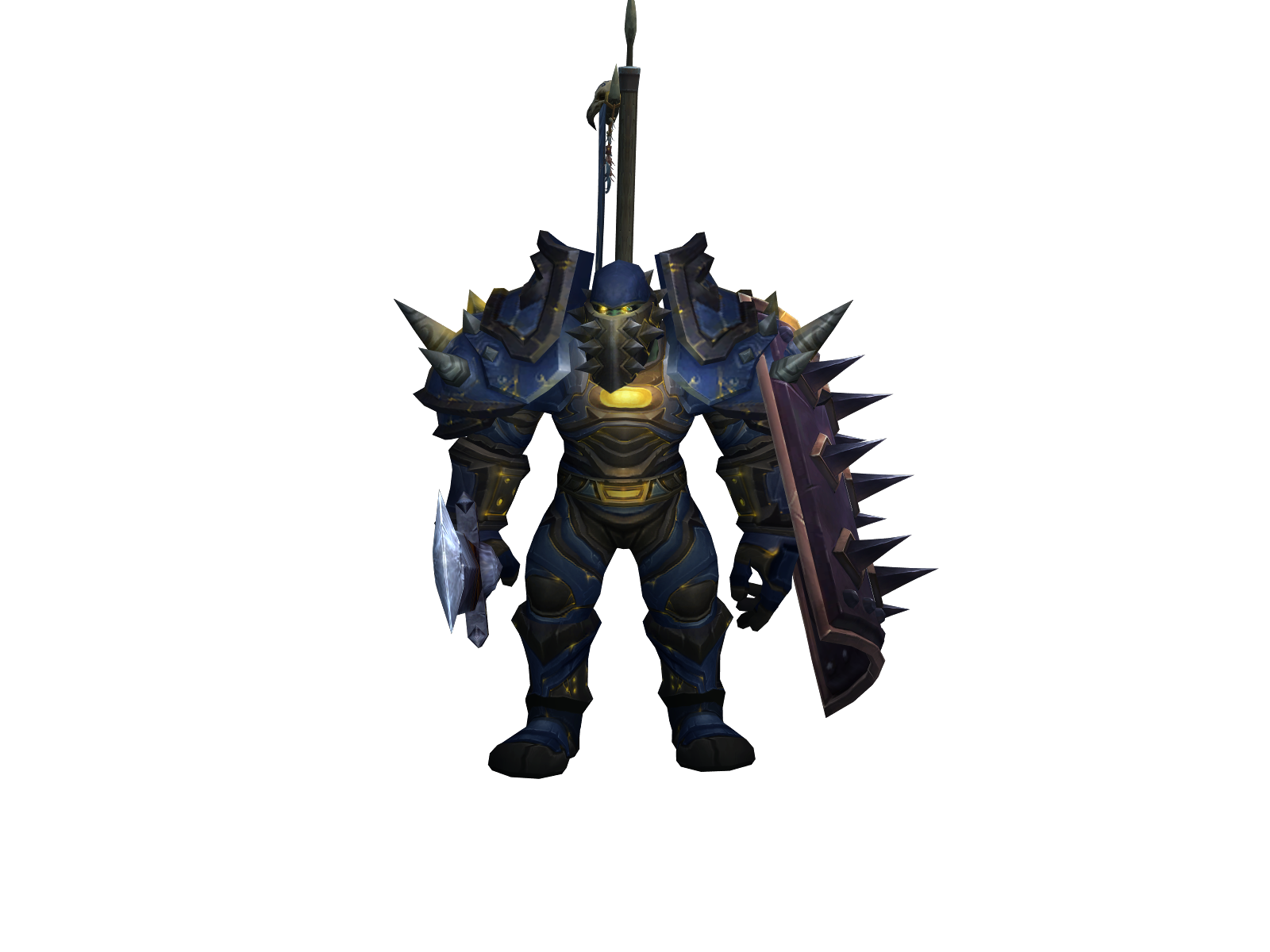 Tríbún 3D character render