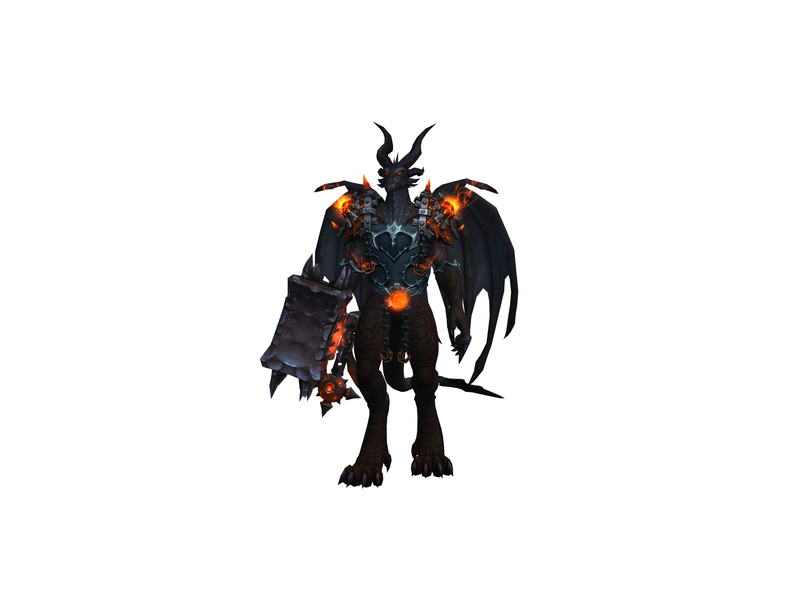 Kagutsuchi 3D character render