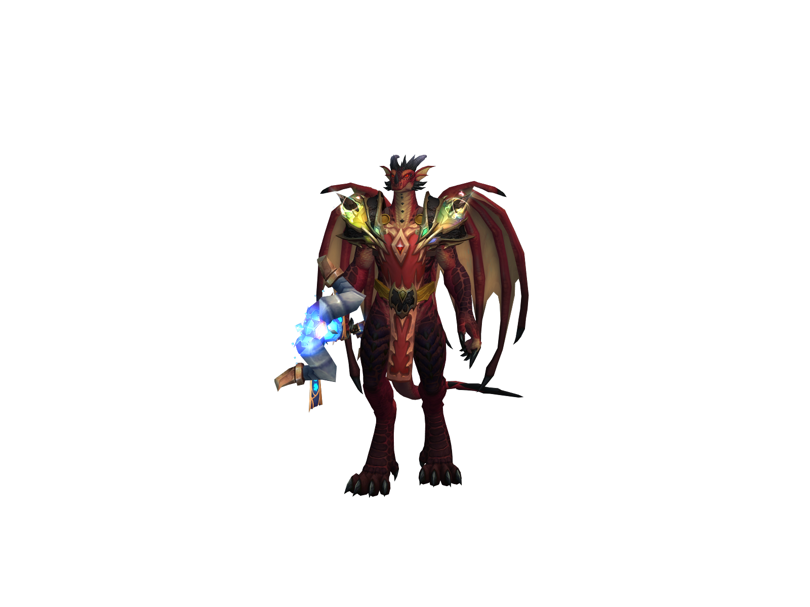 Drakgro 3D character render