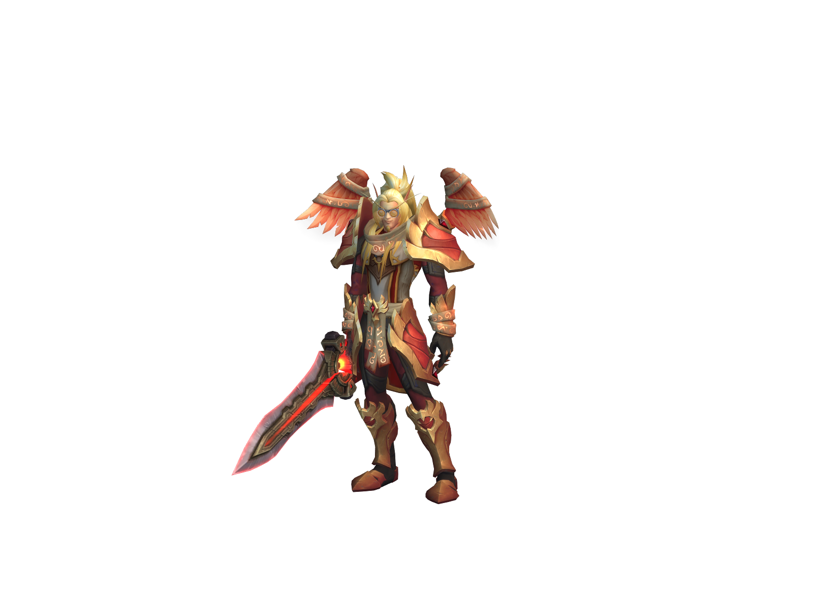 Çhyrø 3D character render