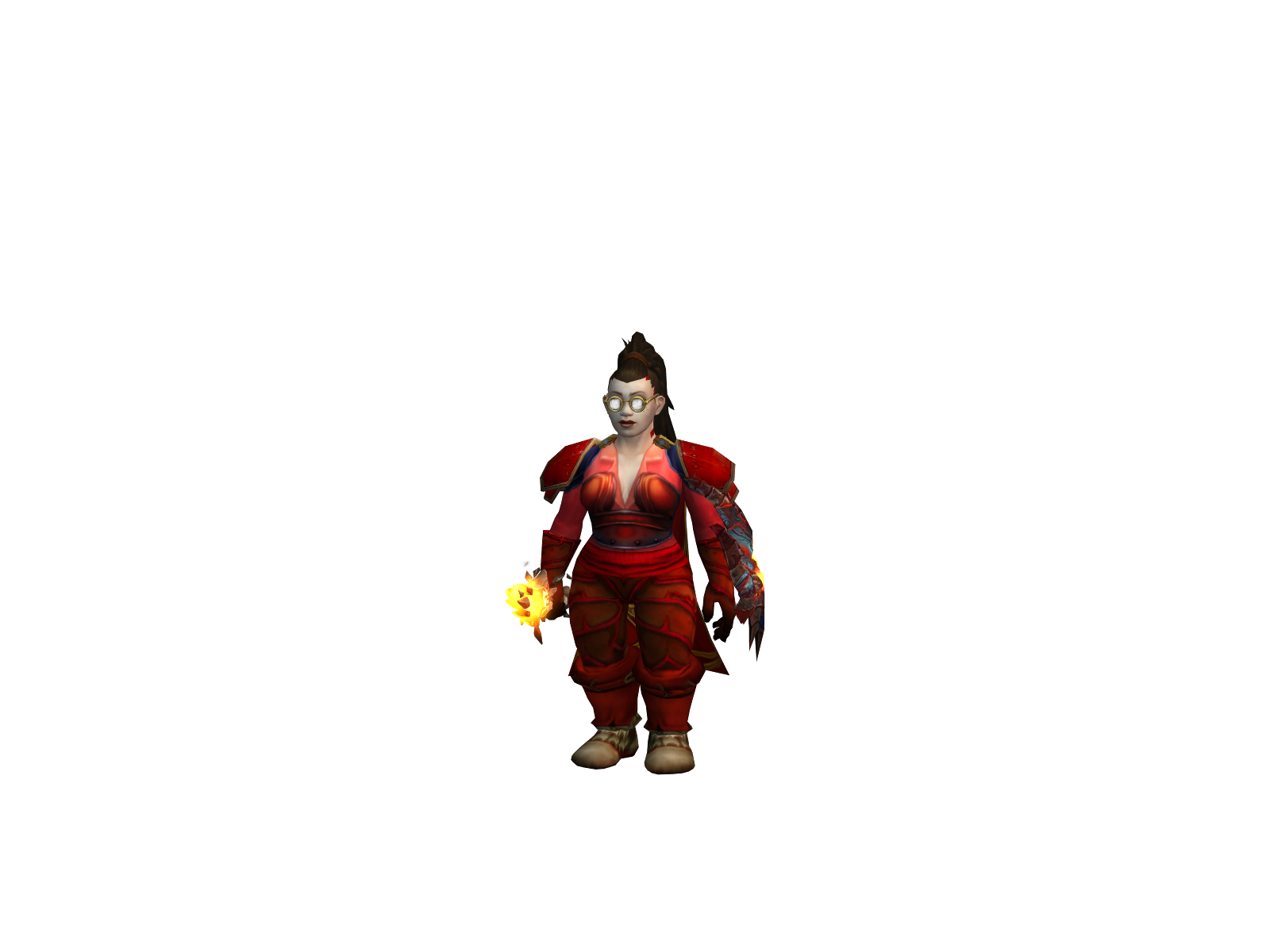 Adradia 3D character render