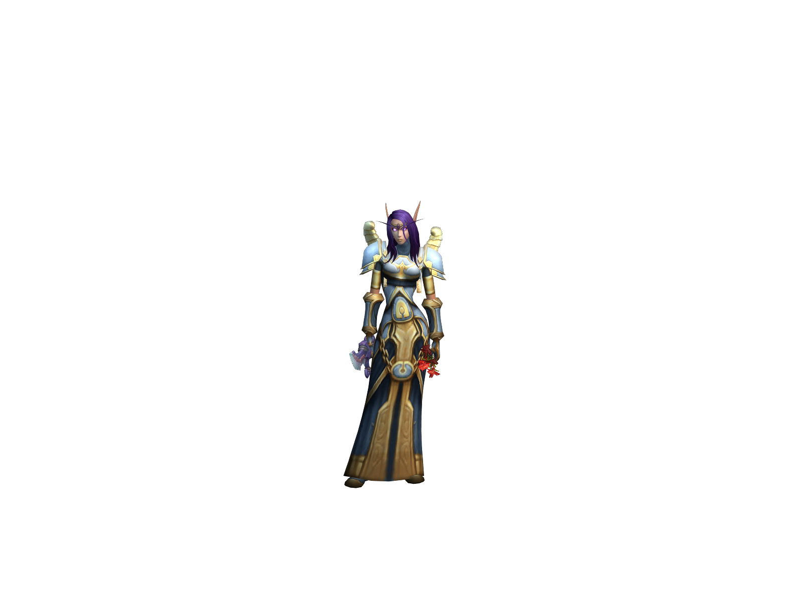 Cyian 3D character render