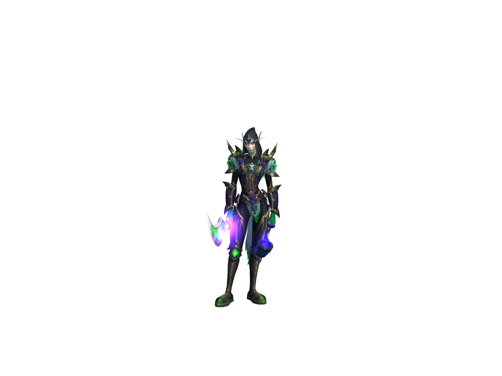 Vheralê 3D character render