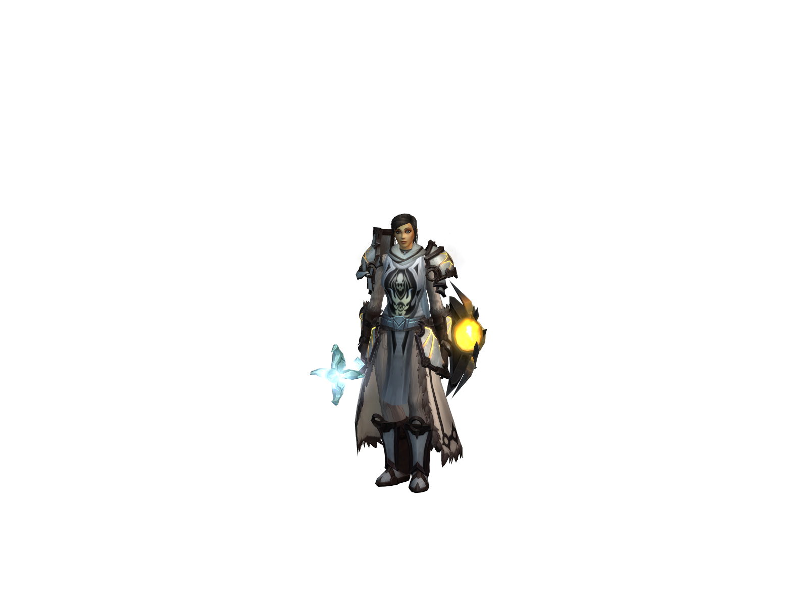 Ayà 3D character render