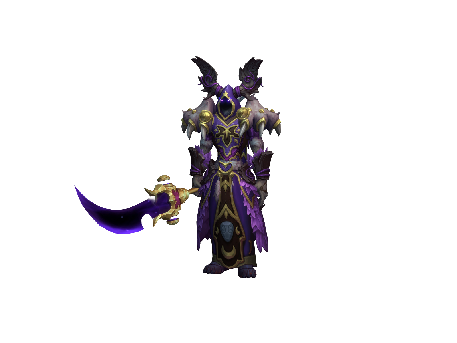 Sidius 3D character render