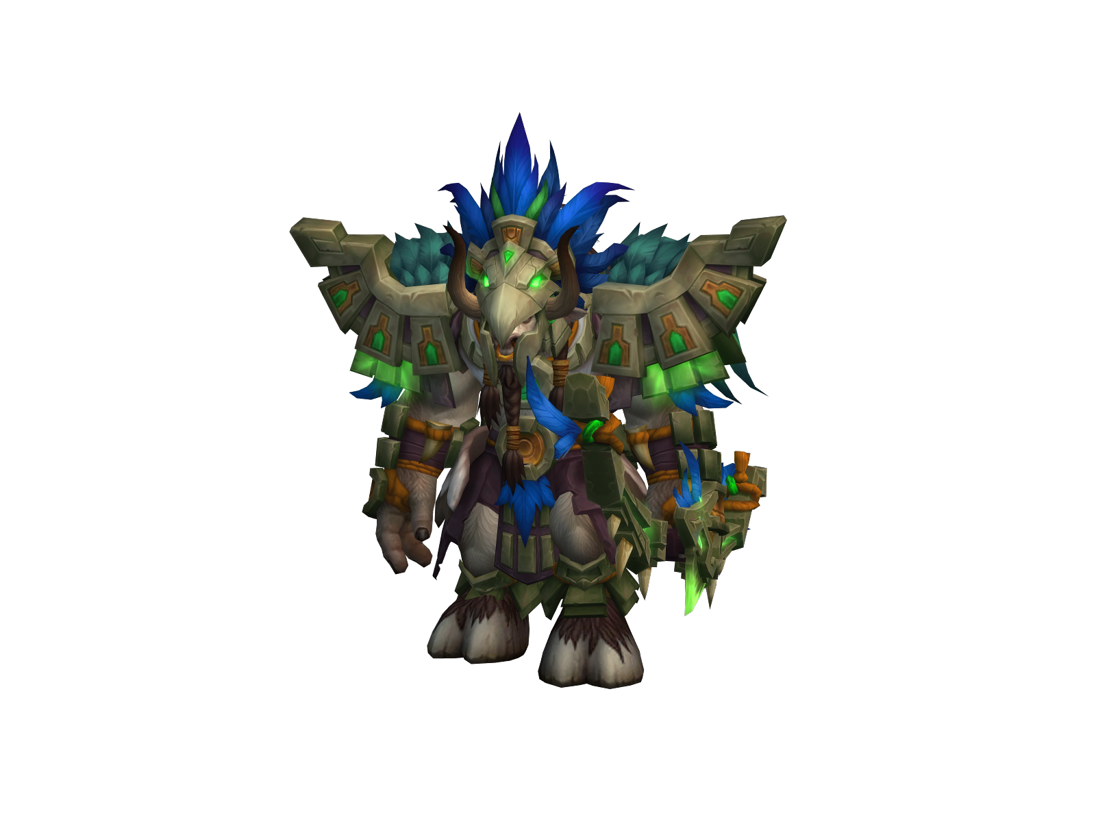 Zhurag 3D character render