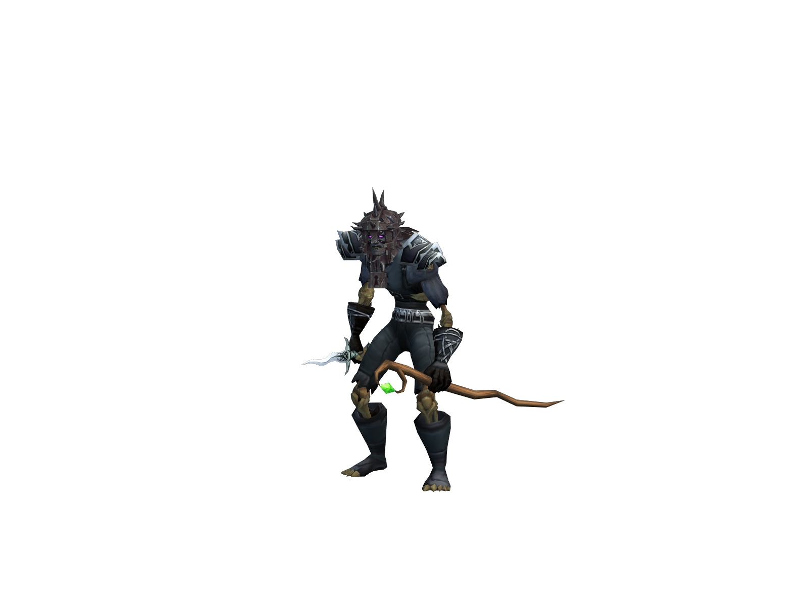 Amduscias 3D character render