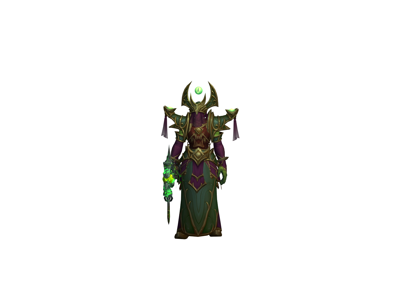 Mauvhe 3D character render