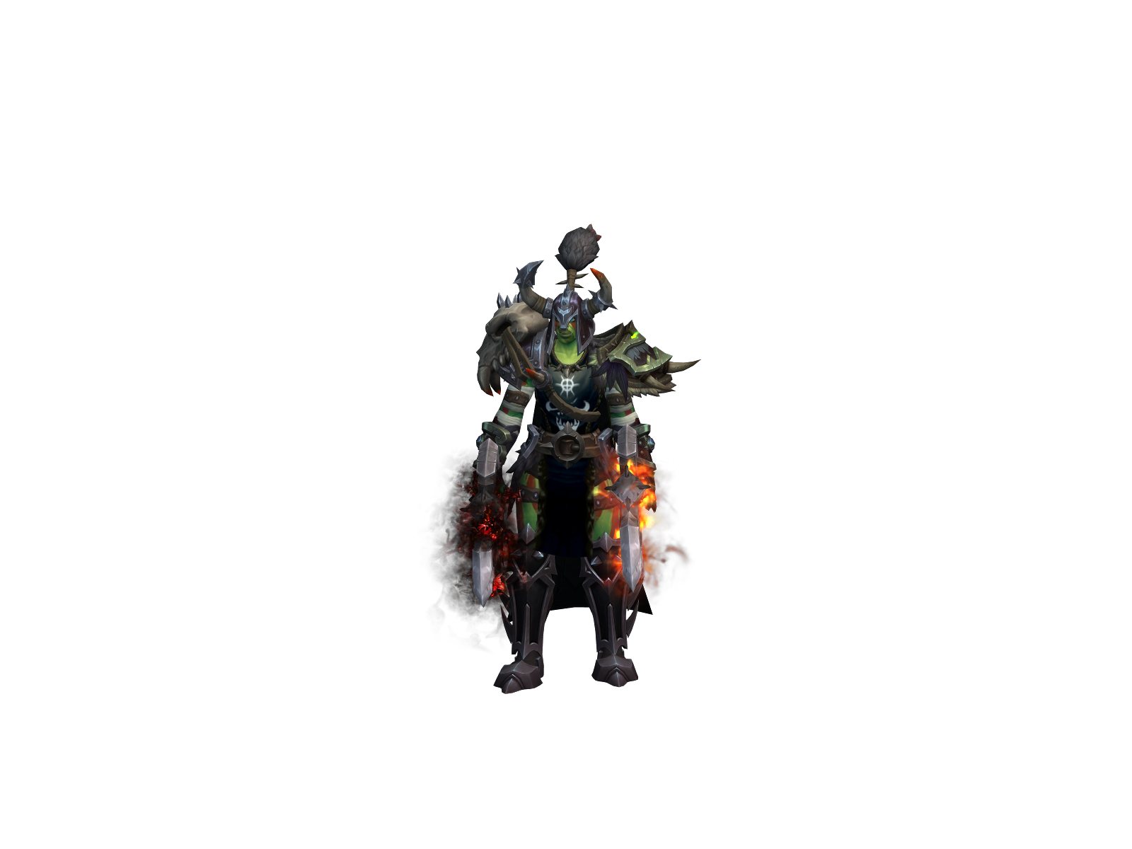 Gároná 3D character render