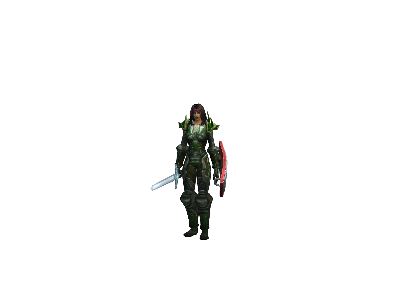 Lheenory 3D character render