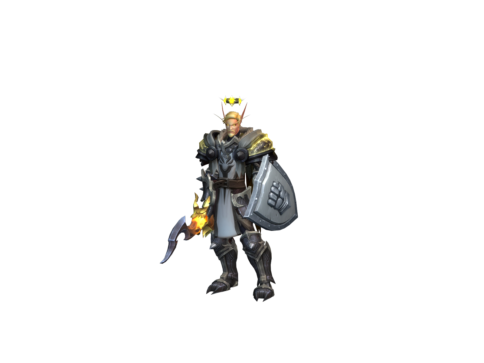 Artorias 3D character render