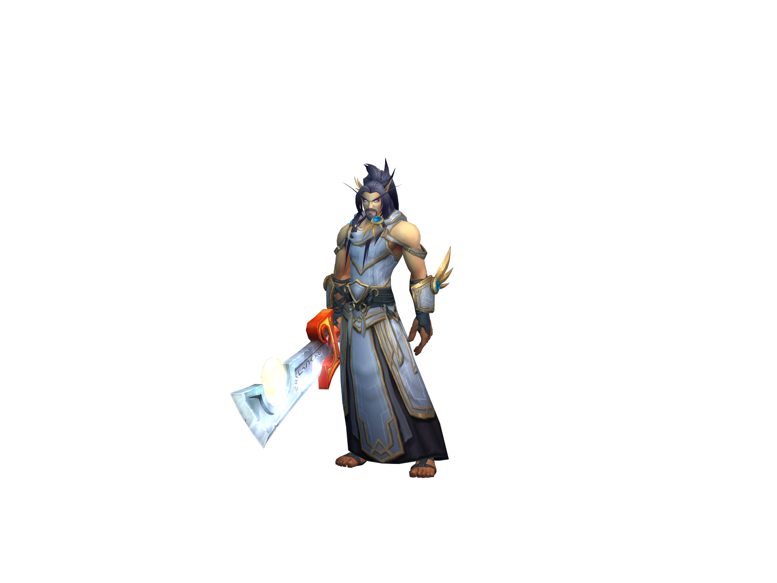 Sharkoos 3D character render