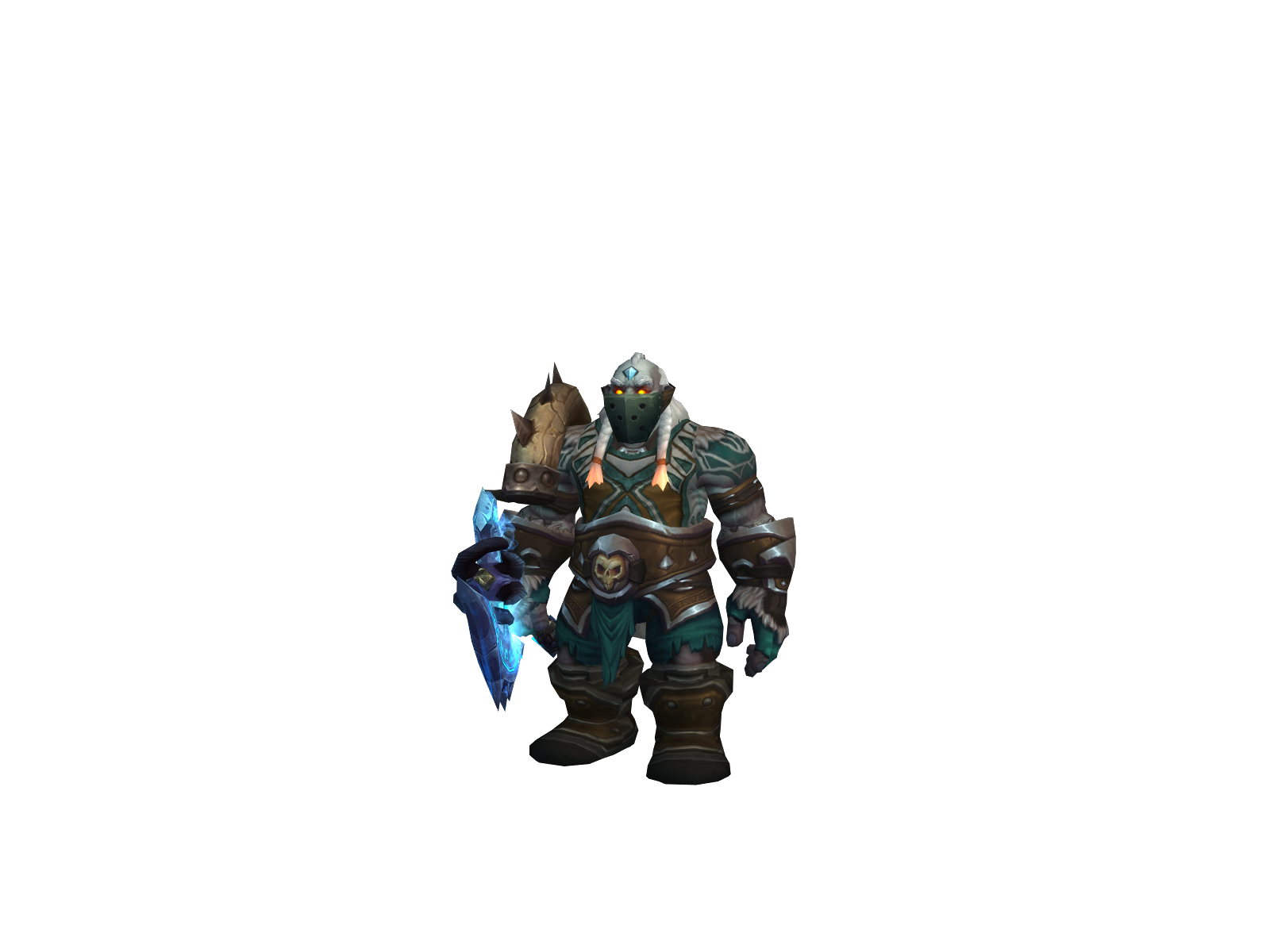 Barbaroze 3D character render