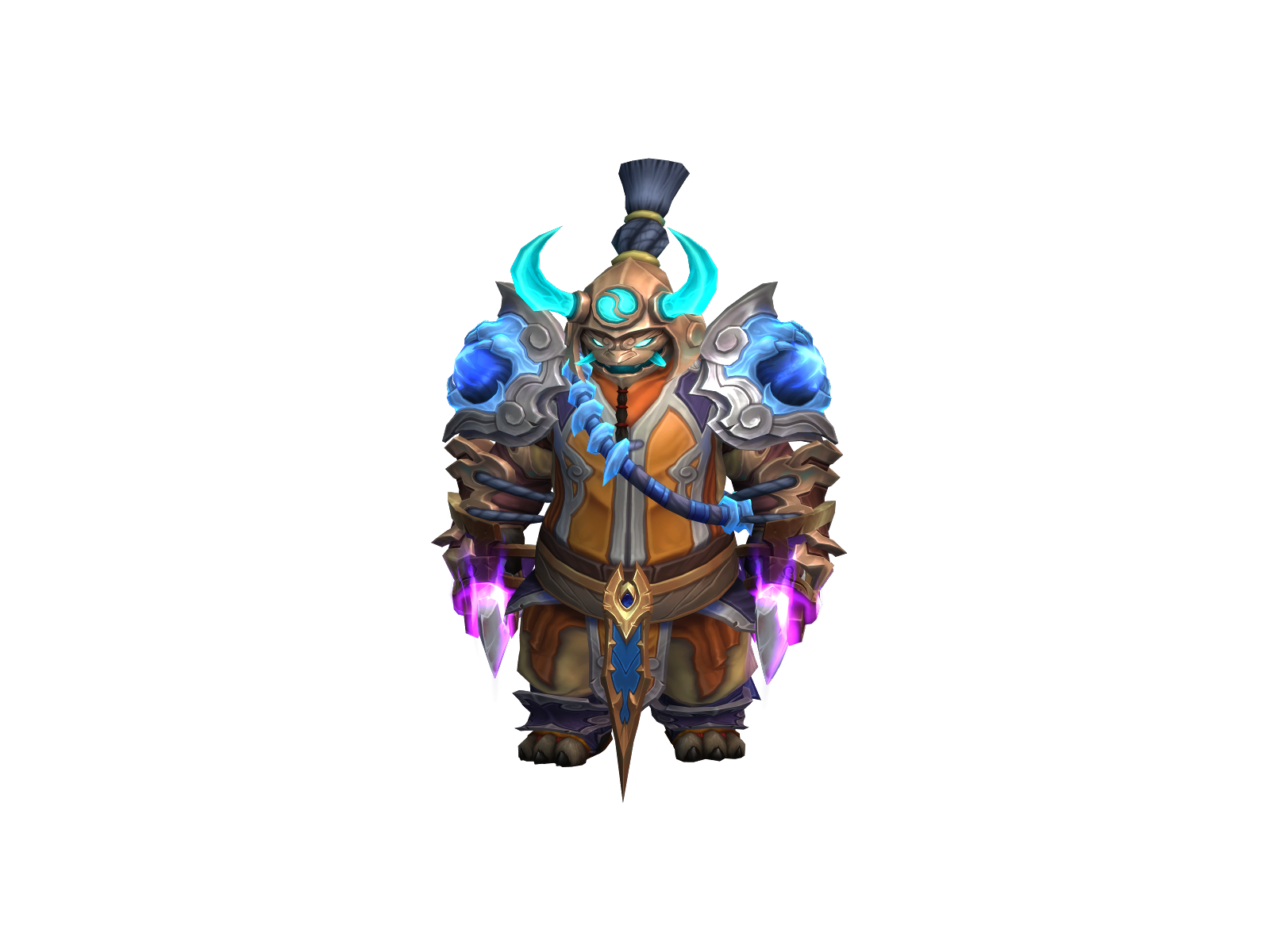 Bouboulle 3D character render