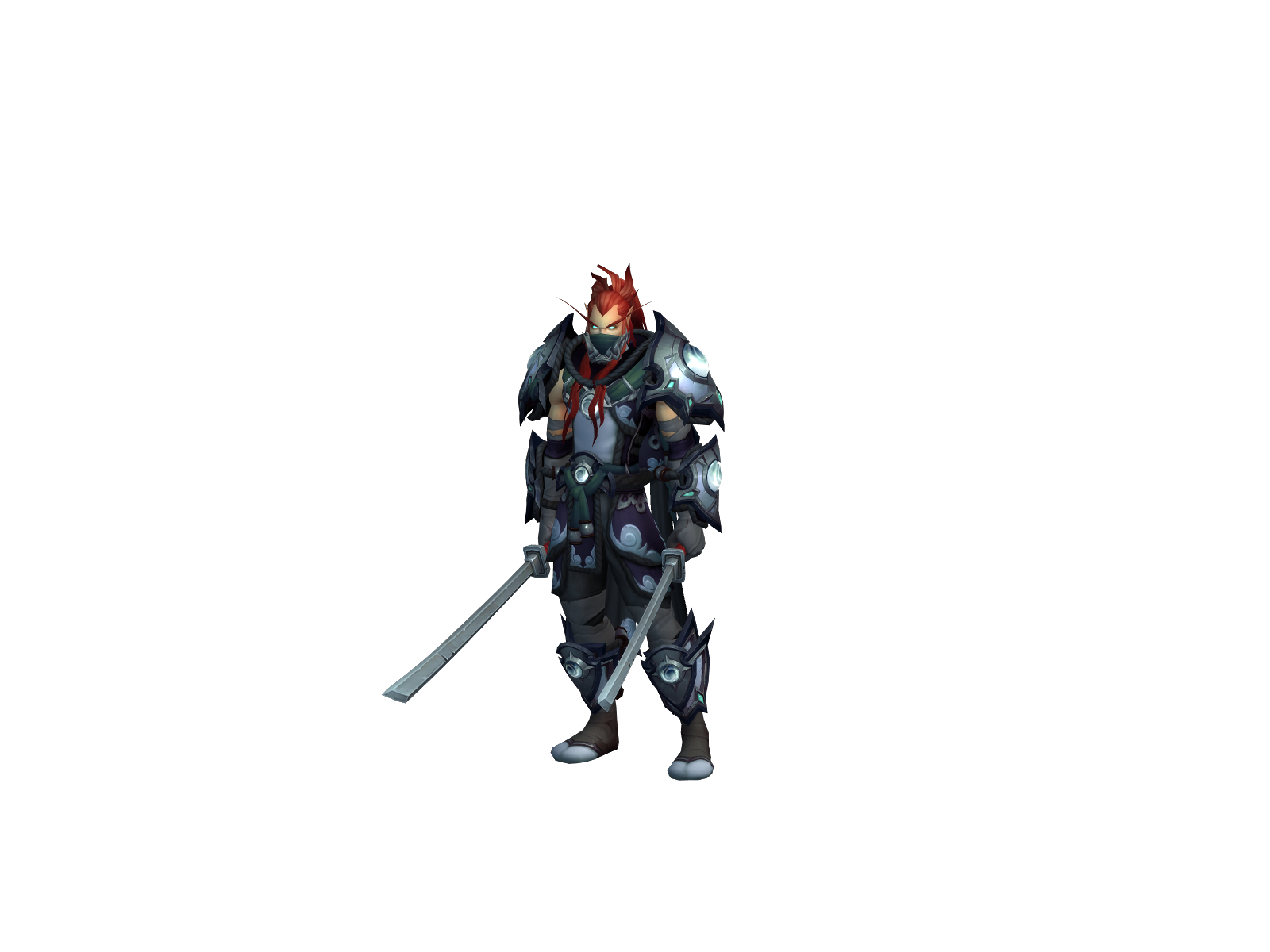 Lupuss 3D character render
