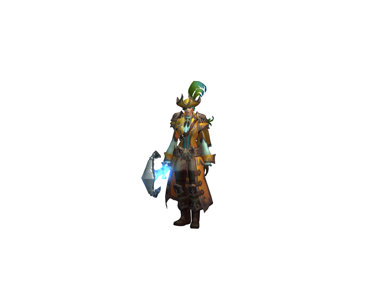 Asperi 3D character render