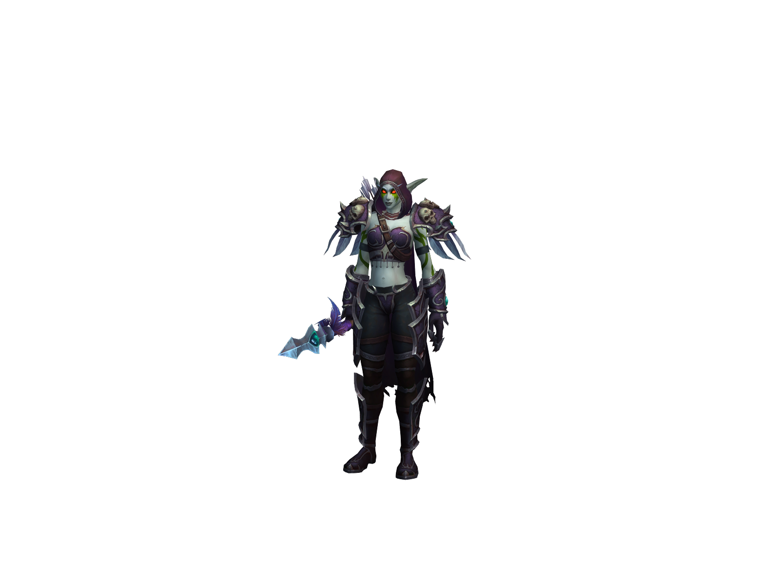 Asperal 3D character render
