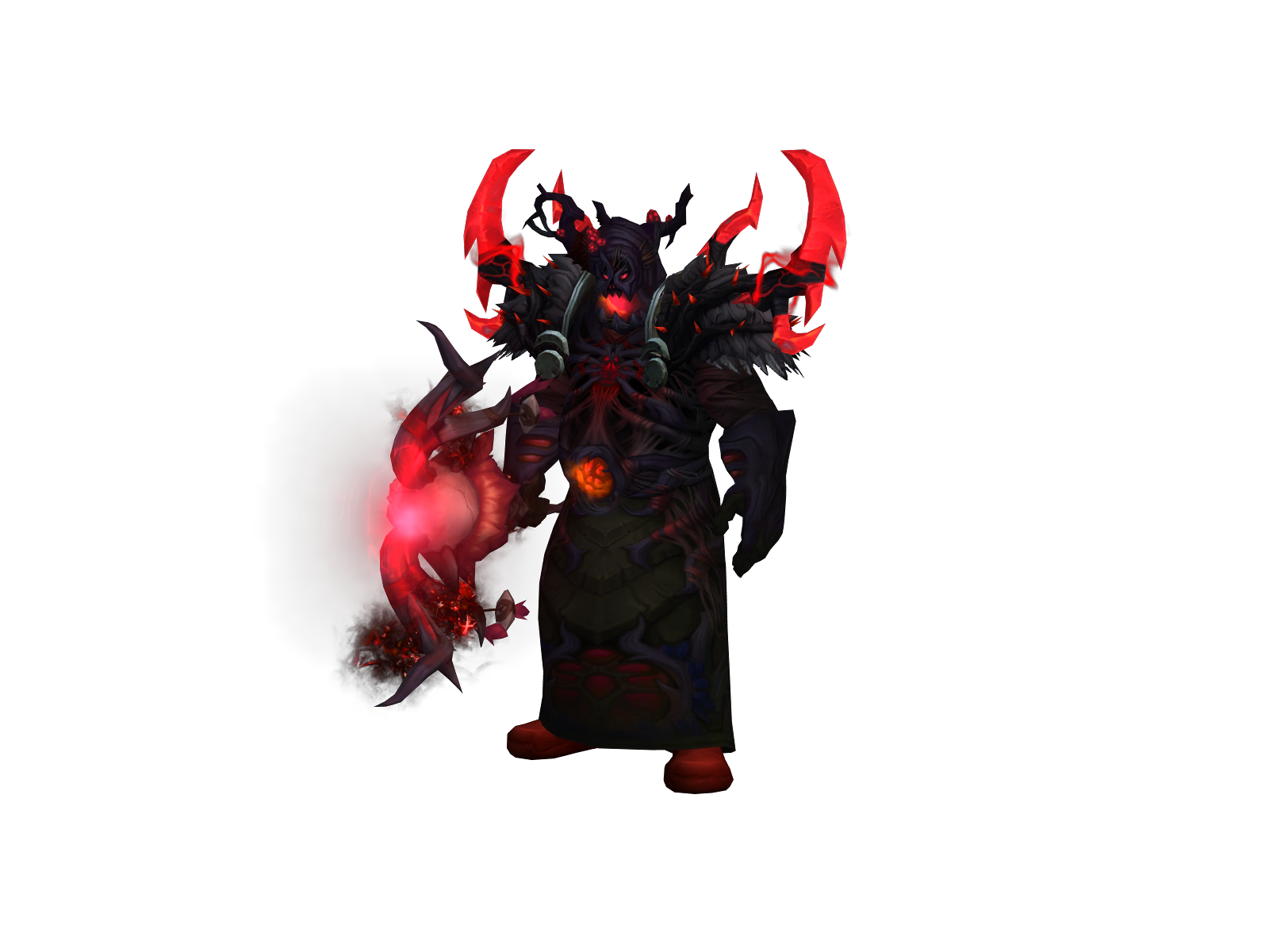 Hibouh 3D character render