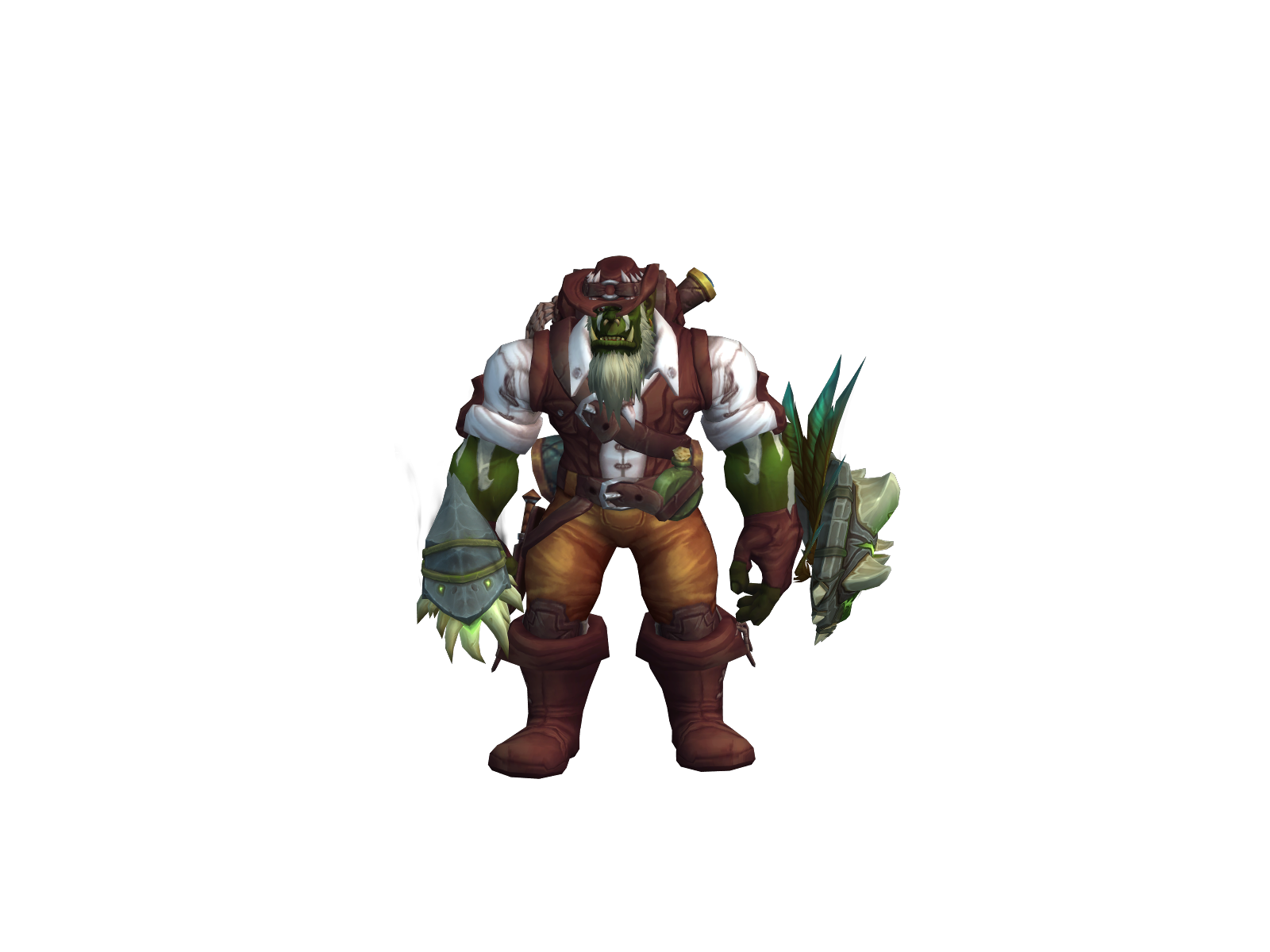 Shampad 3D character render