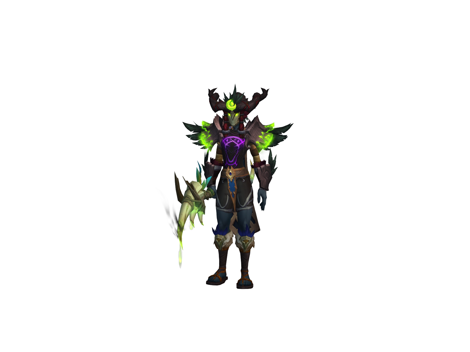 Zðe 3D character render