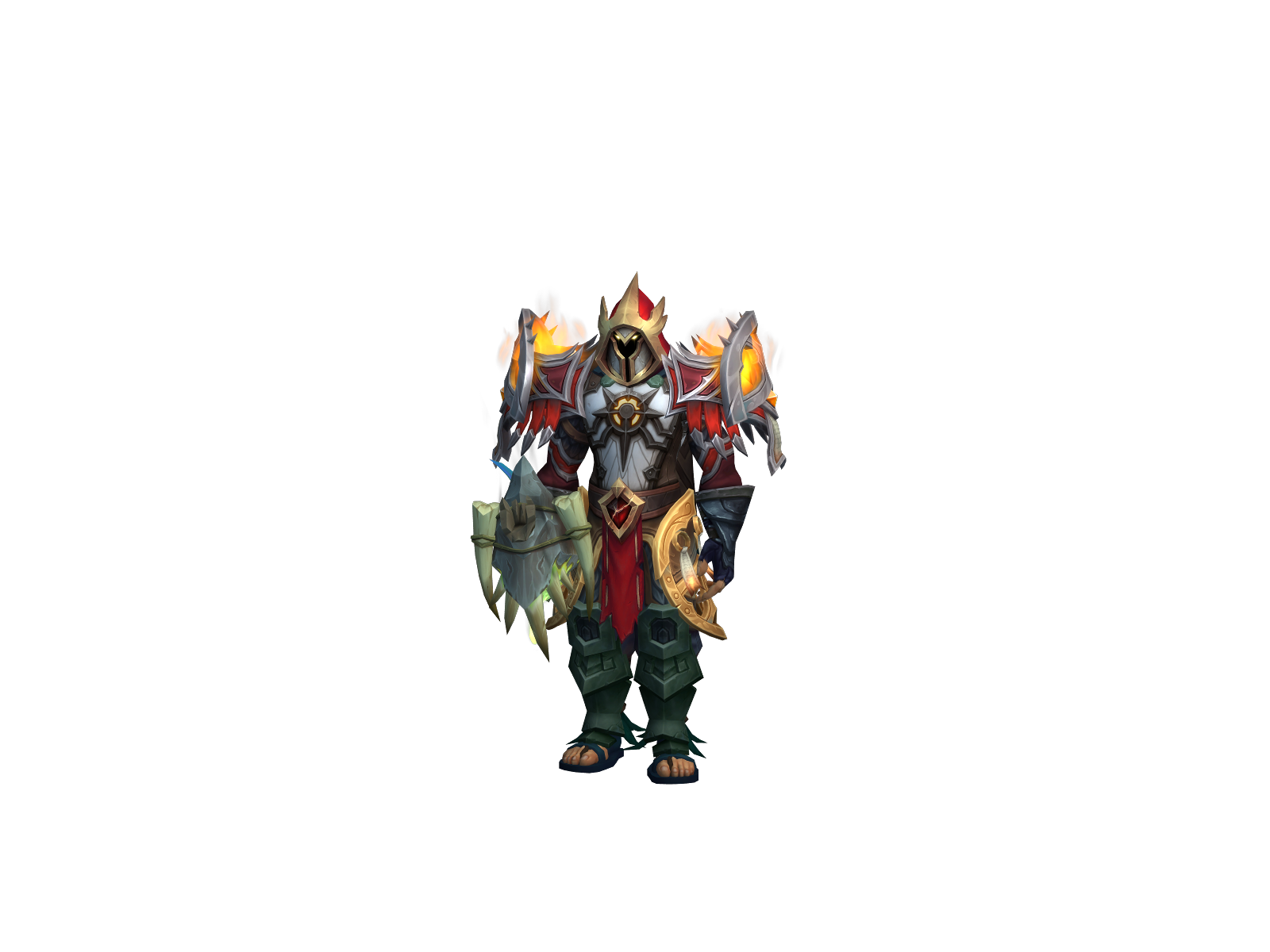 Chibross 3D character render