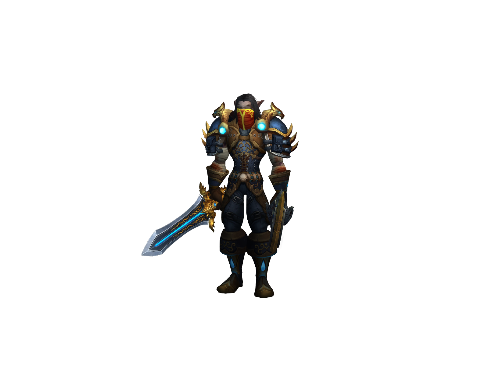 Thorfeng 3D character render