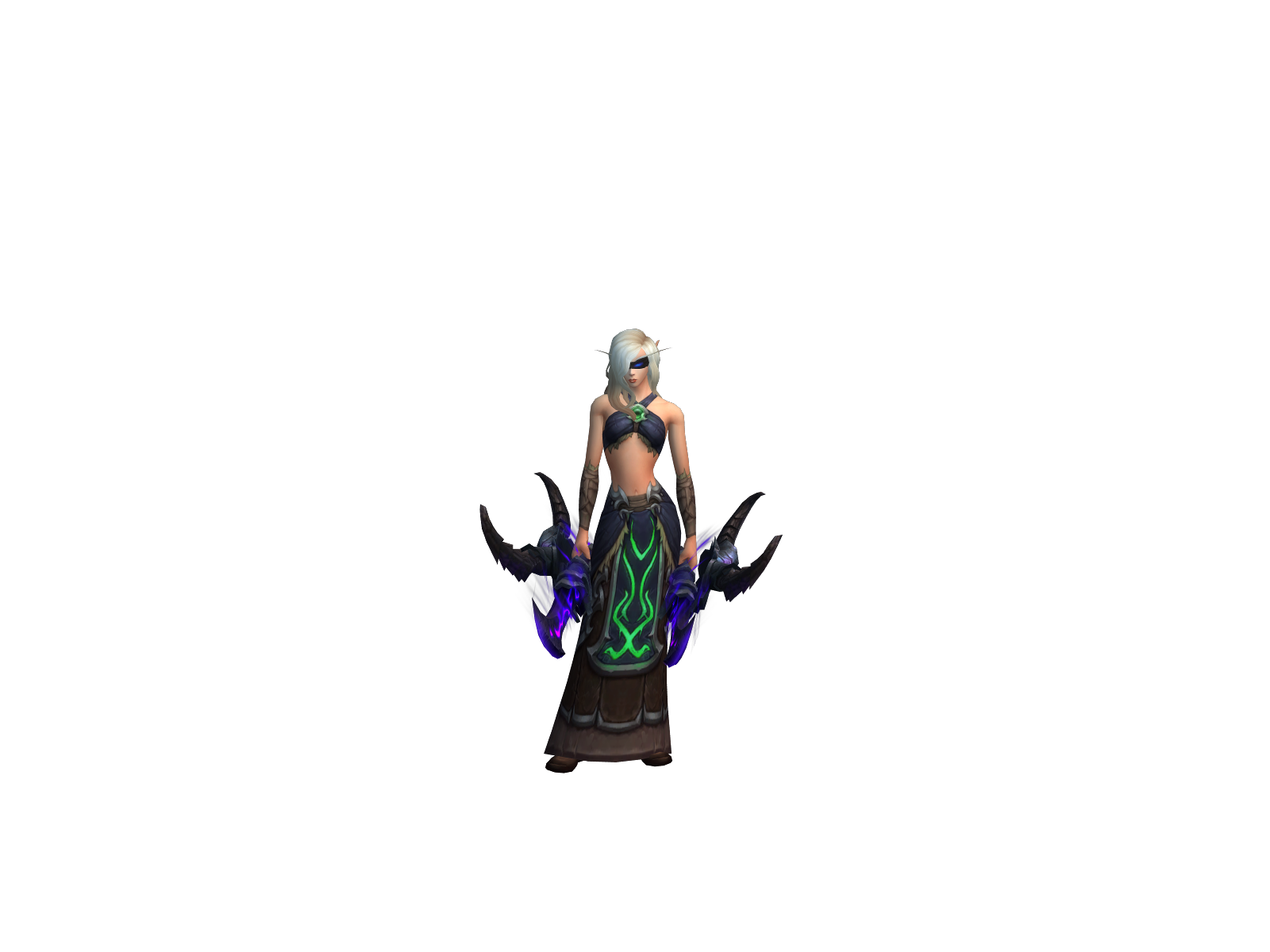 elyra 3D character render