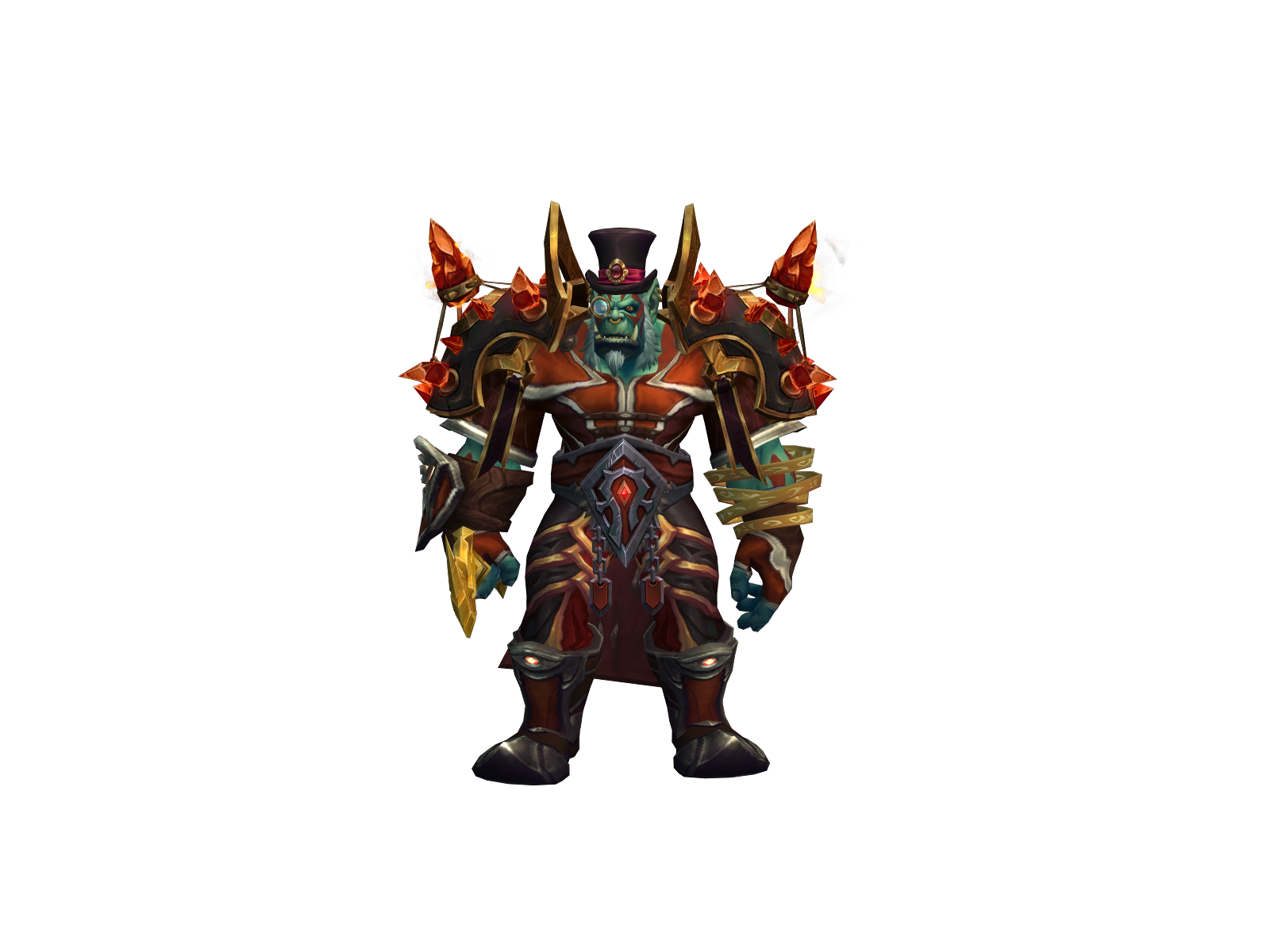 Pøtter 3D character render