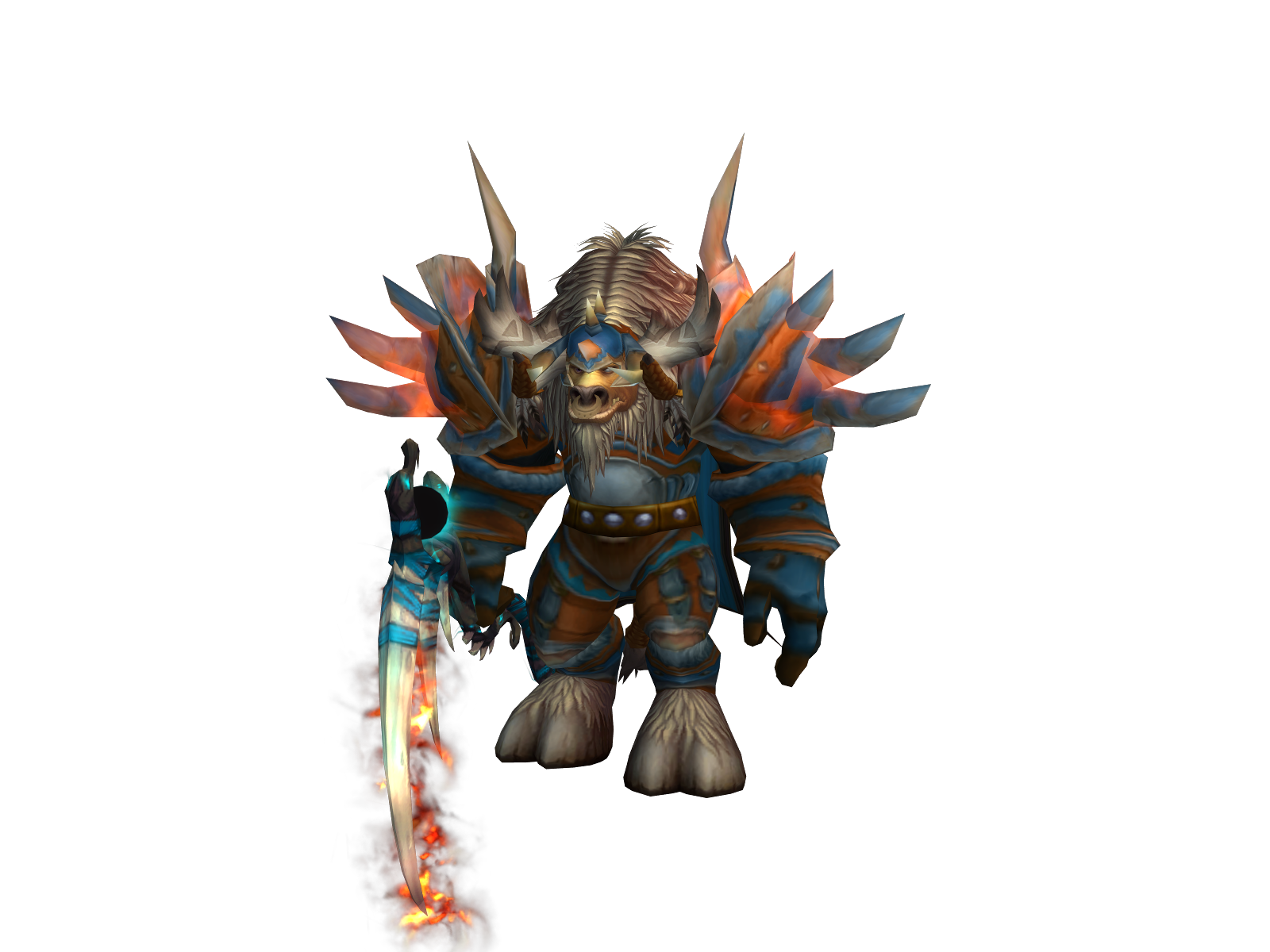 Acidpizza 3D character render