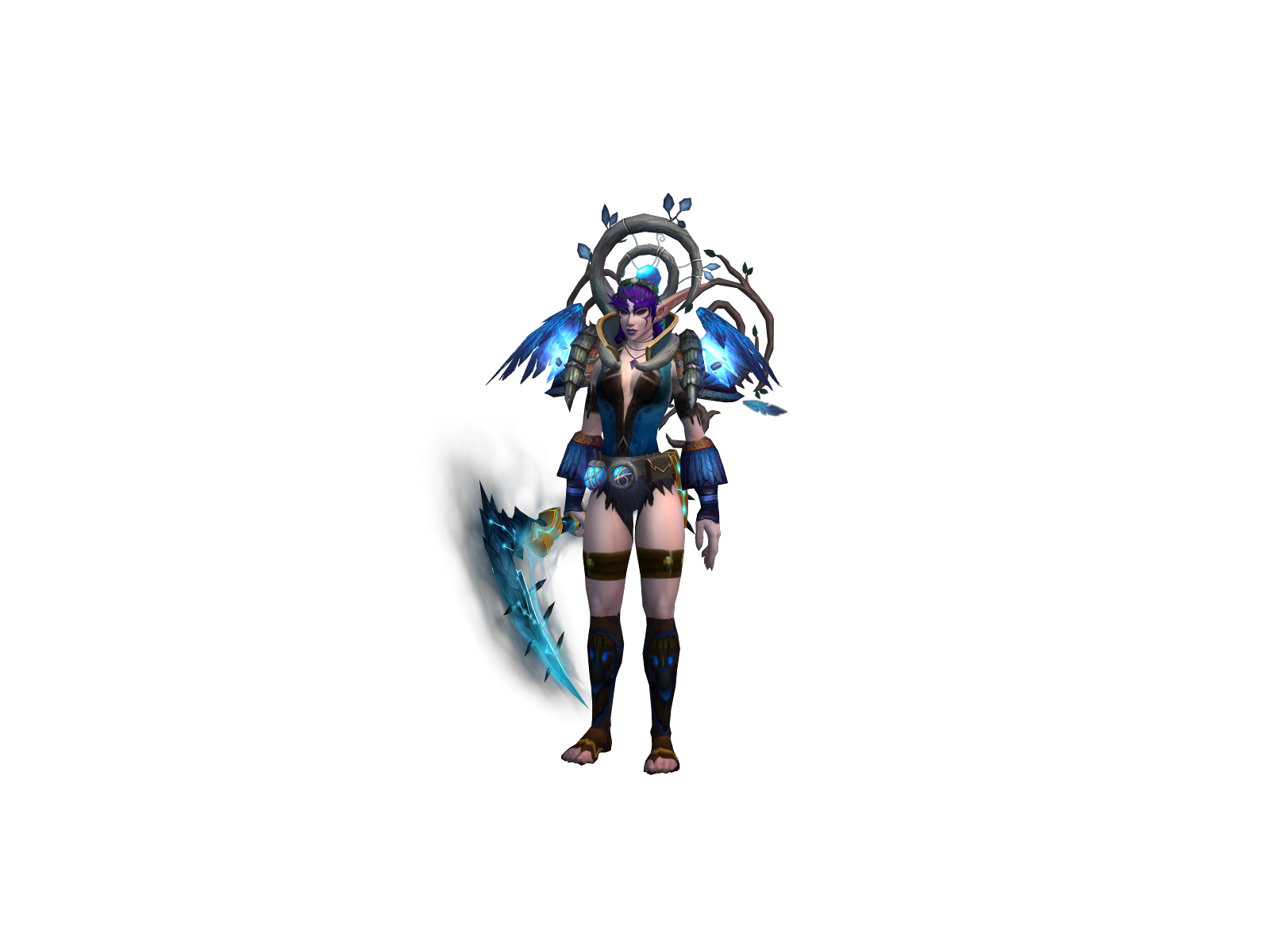 Nattydipp 3D character render