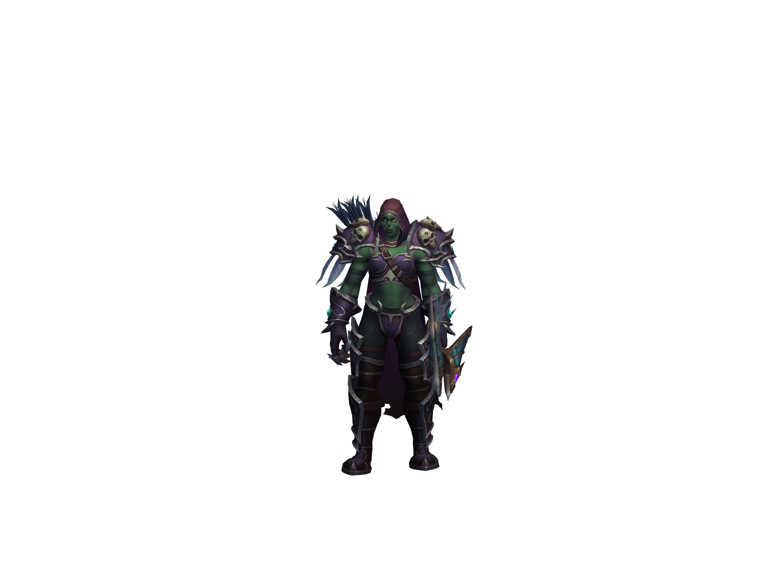 Pändora 3D character render