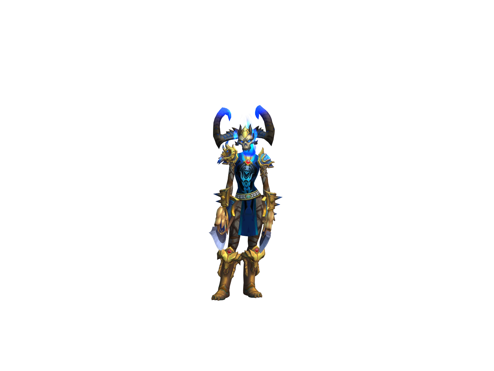 Dhñööb 3D character render