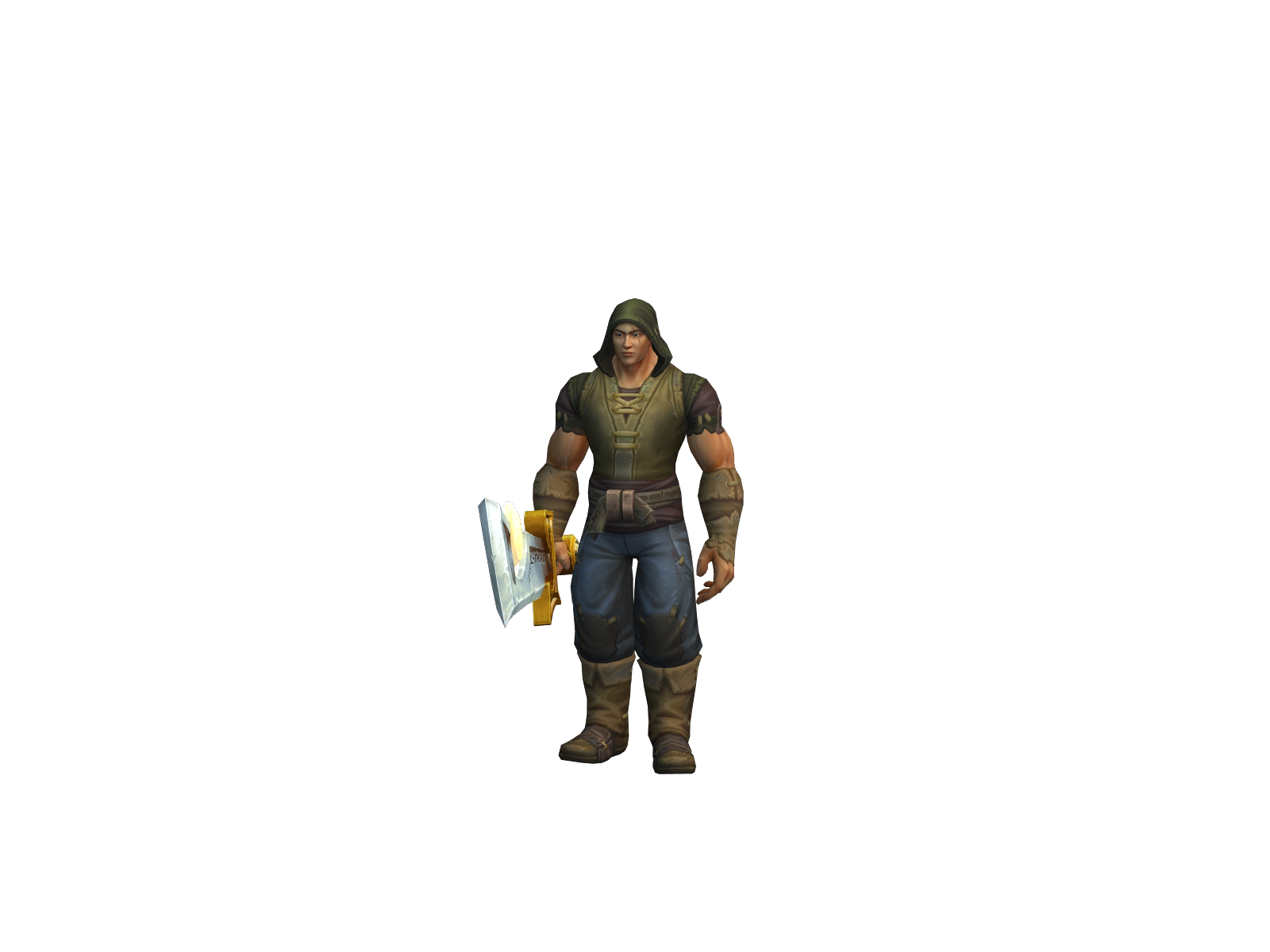 Yaho 3D character render