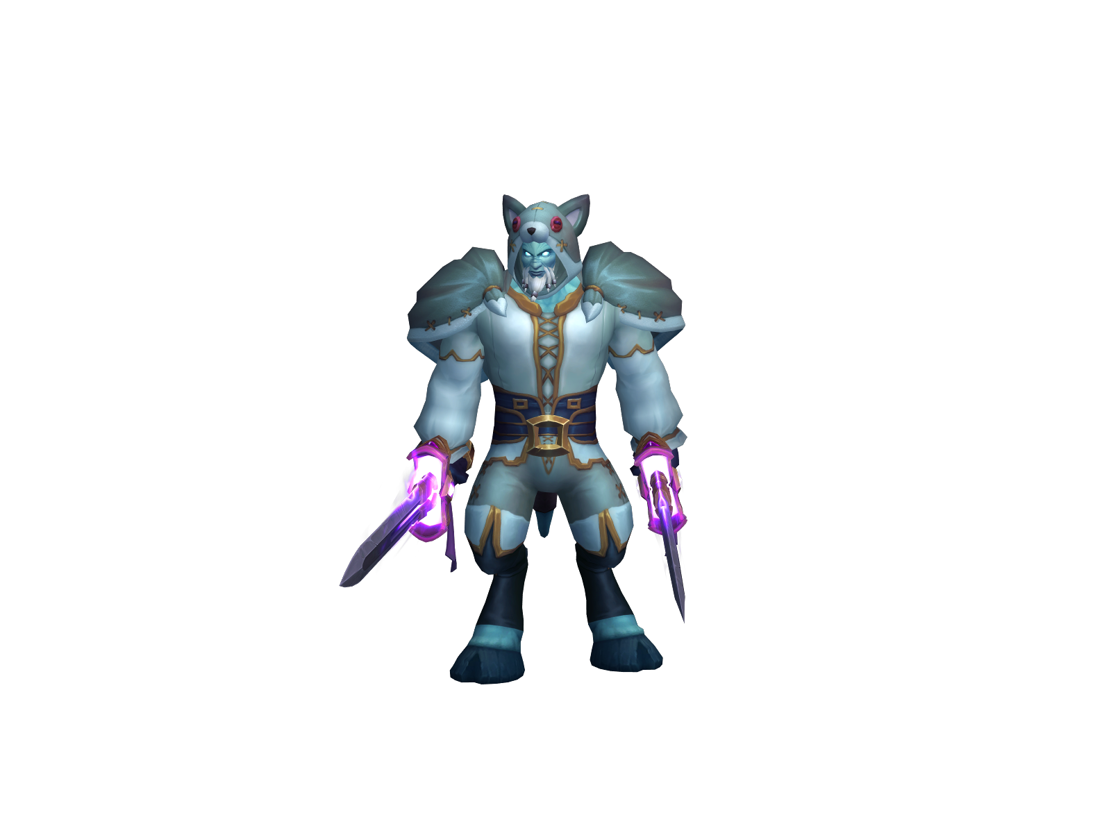 Blarius 3D character render